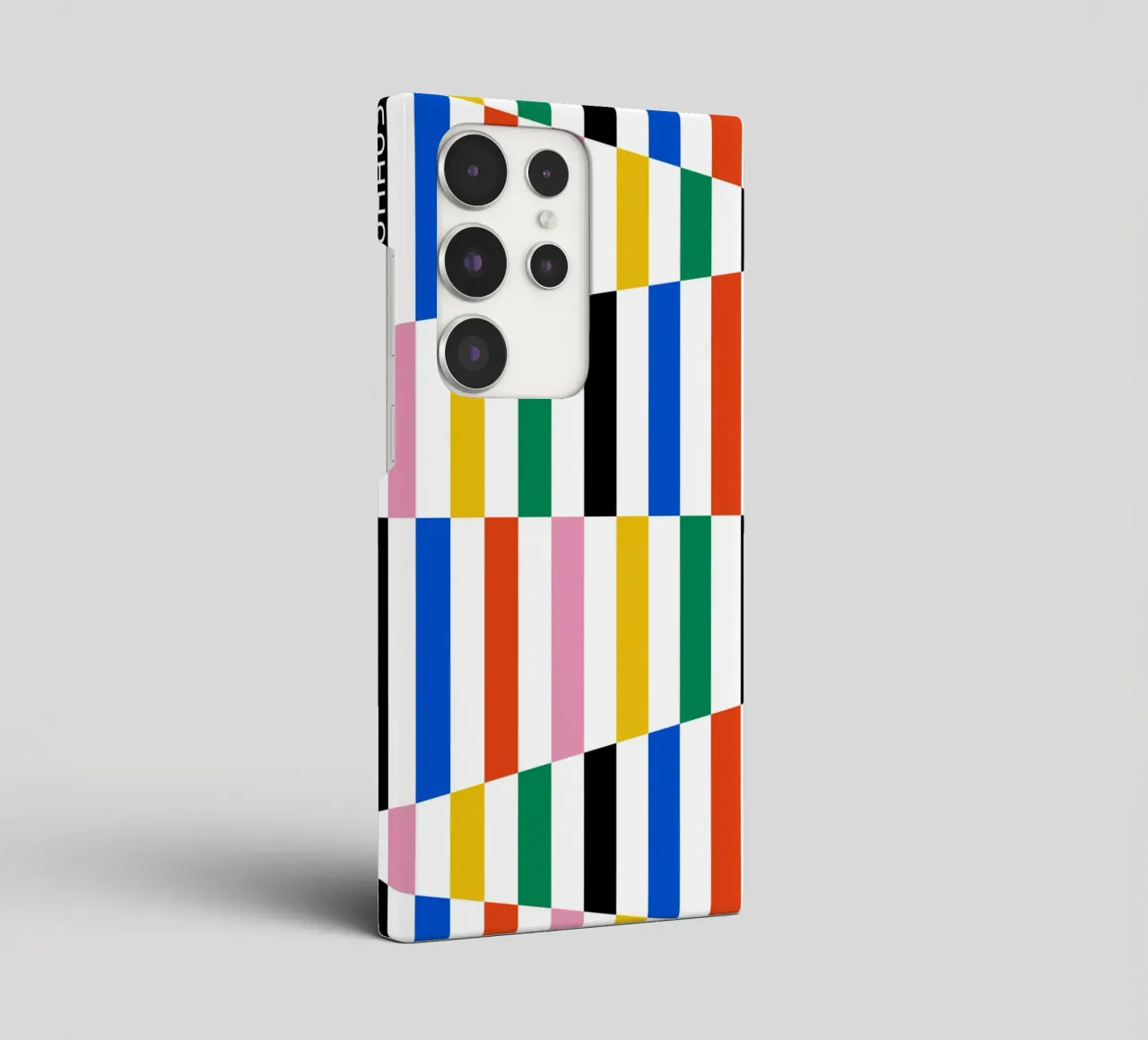 Modello di linea Bauhaus - Design grafico colorato cover samsung da Studio Vibe