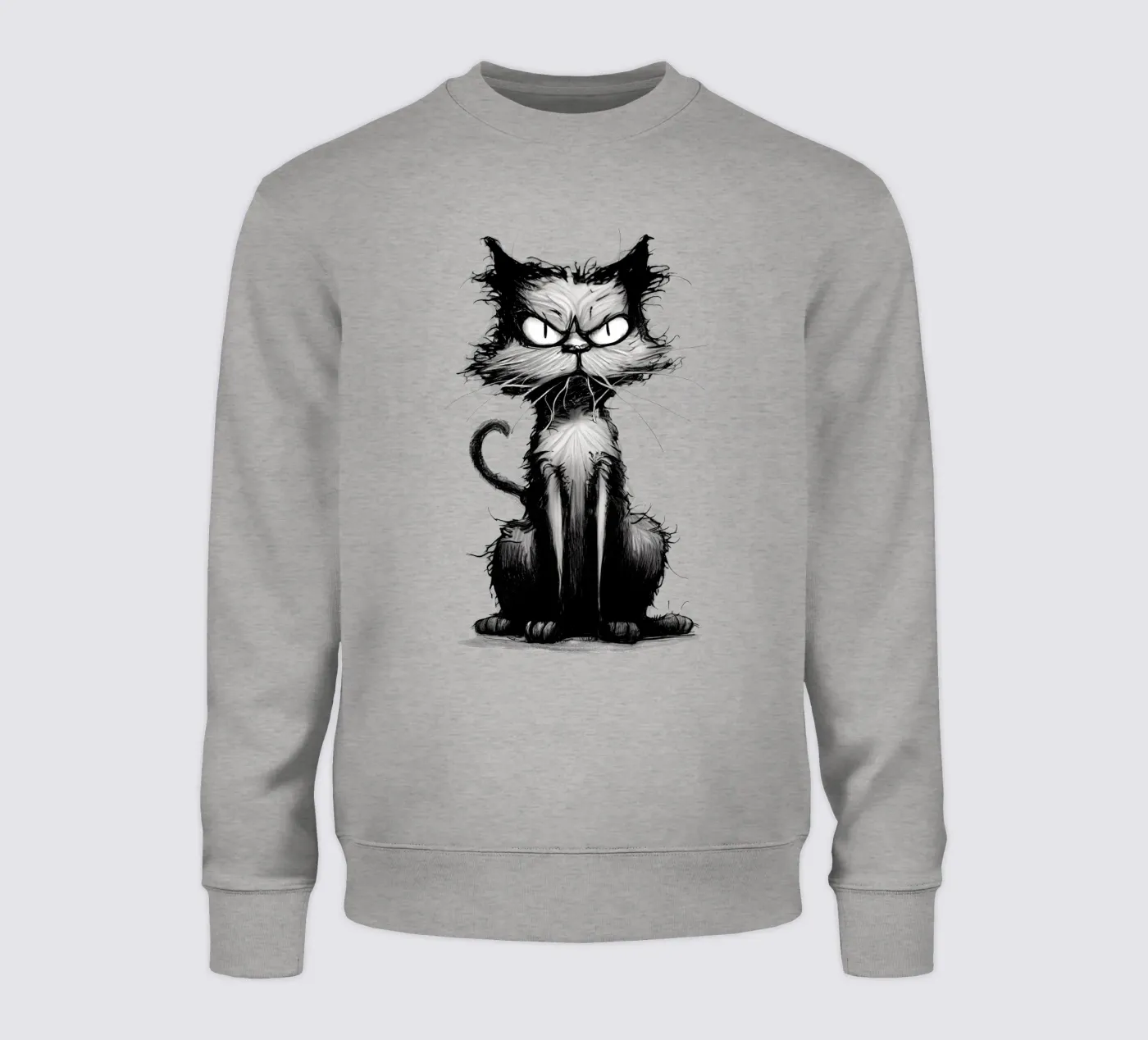 Gatto brontolone felpa da erdengut