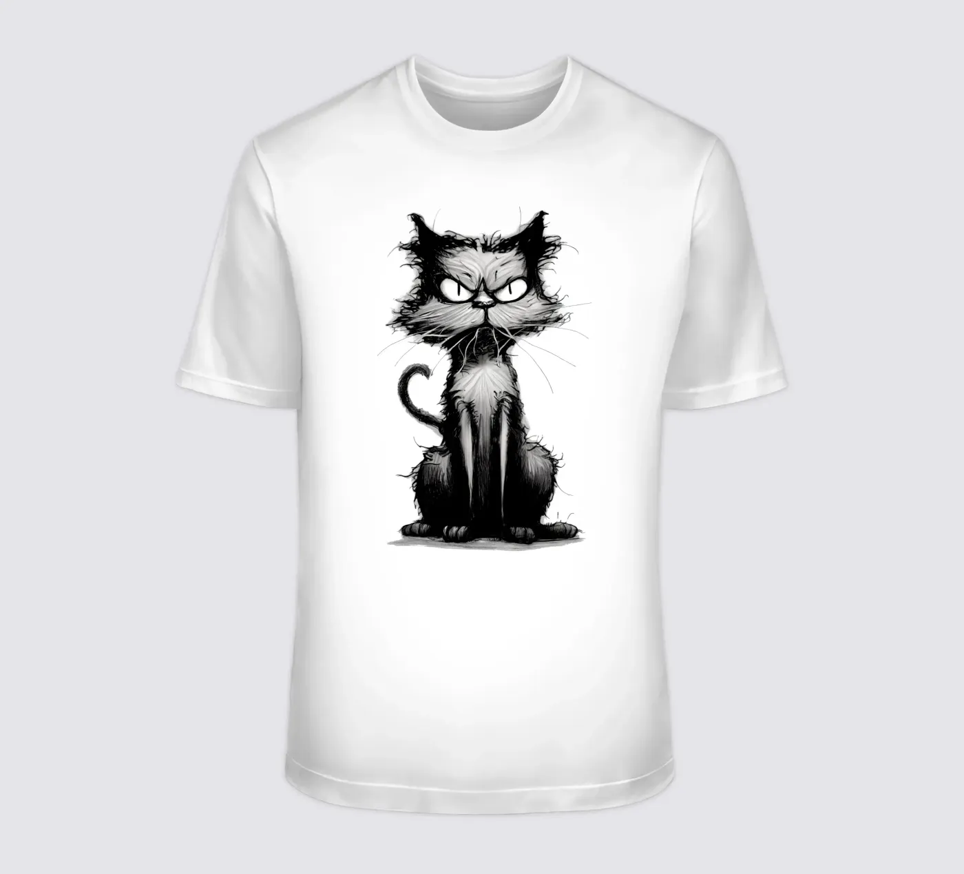 Gatto brontolone t-shirt da erdengut