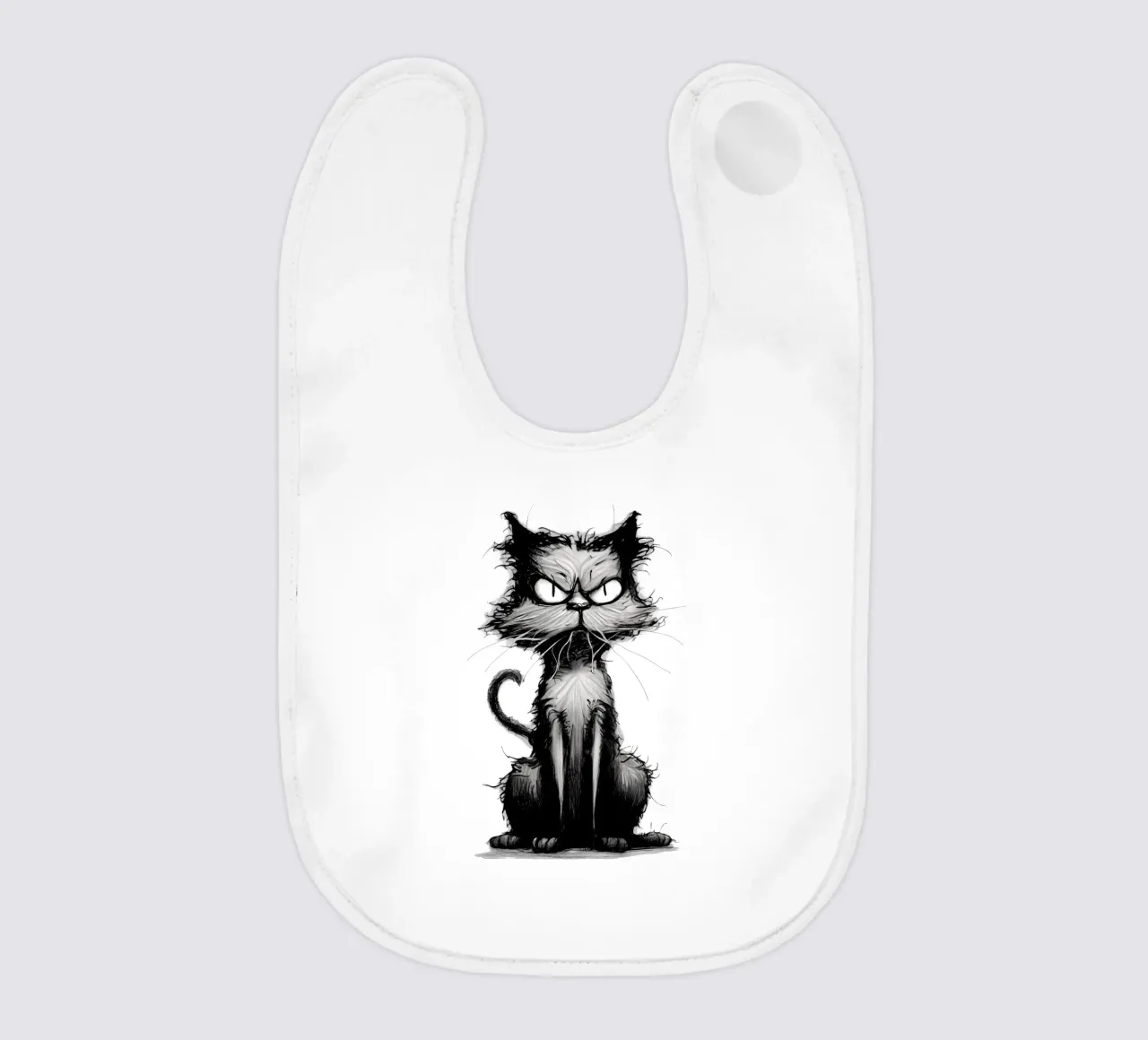 Grumpy Cat Babylätzchen von erdengut