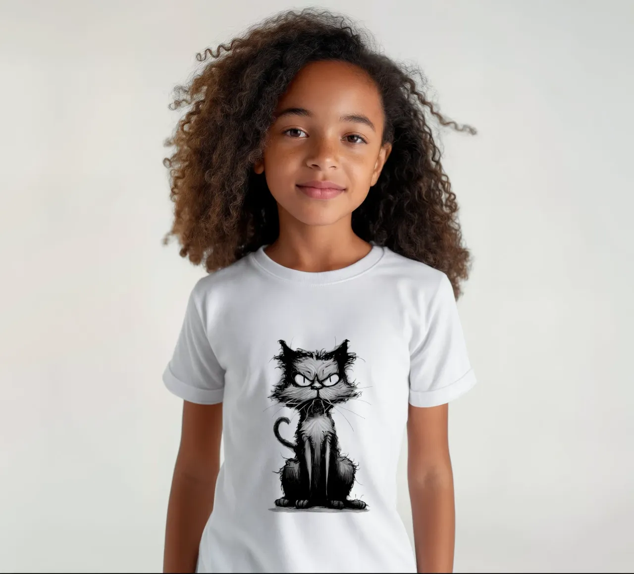 Grumpy Cat t-shirt bambini da erdengut