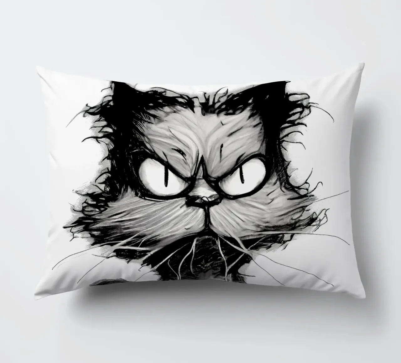 Grumpy Cat decorative cushion by erdengut