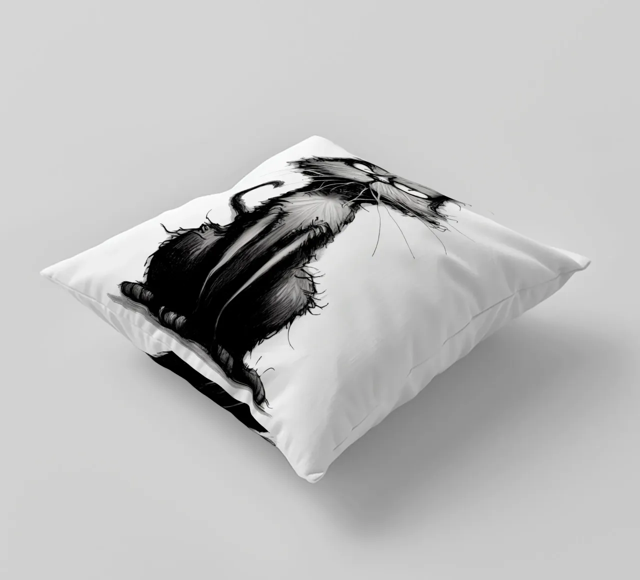 Grumpy Cat decorative cushion by erdengut