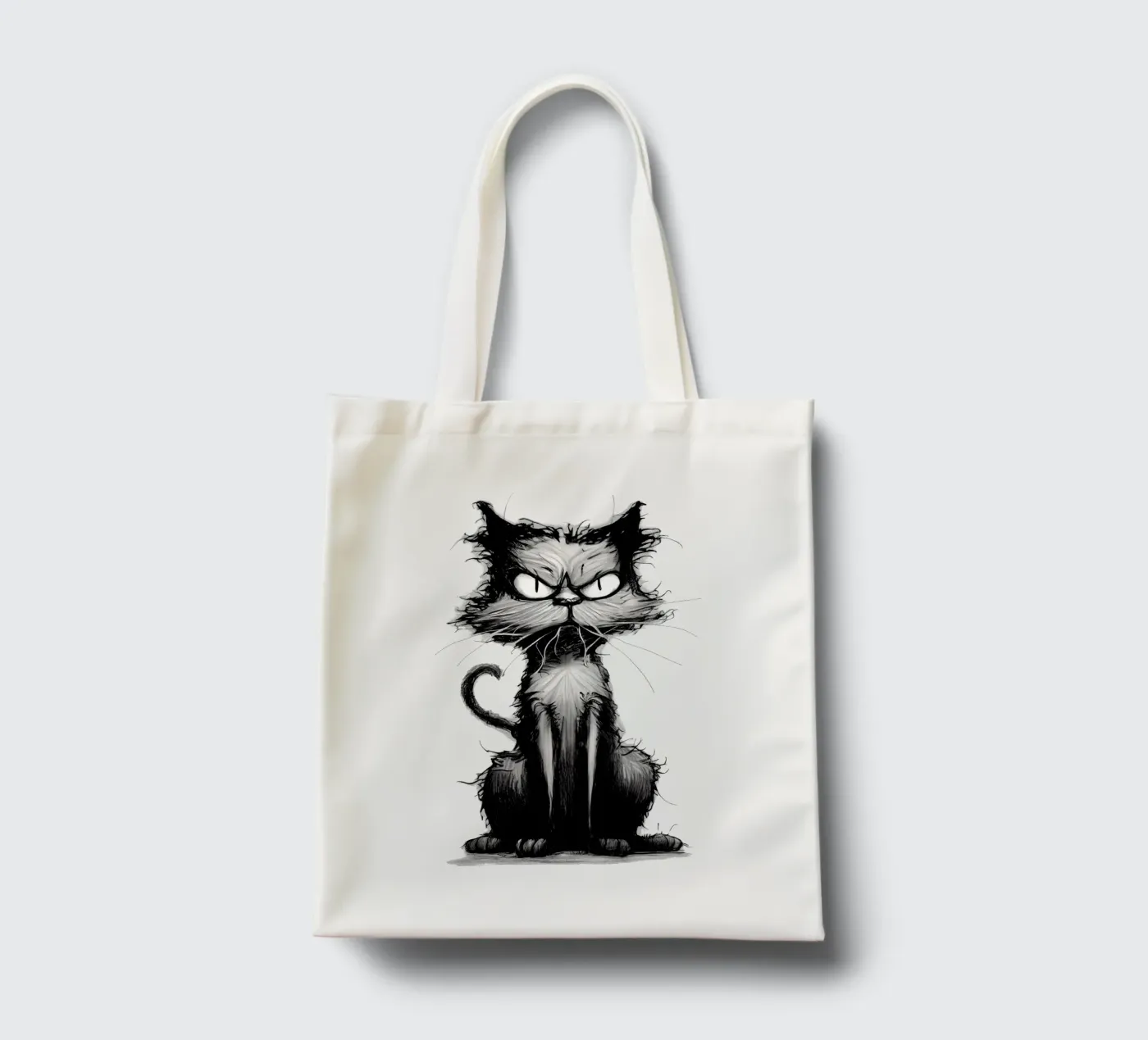 Grumpy Cat Jutebeutel von erdengut