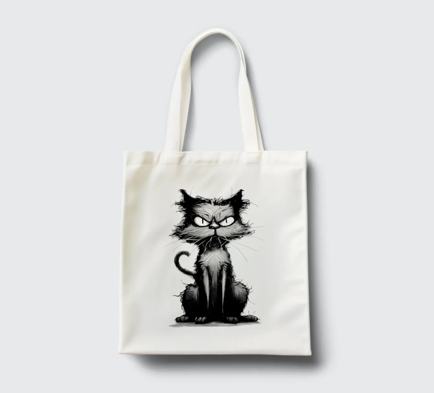 Grumpy Cat tote bag by erdengut