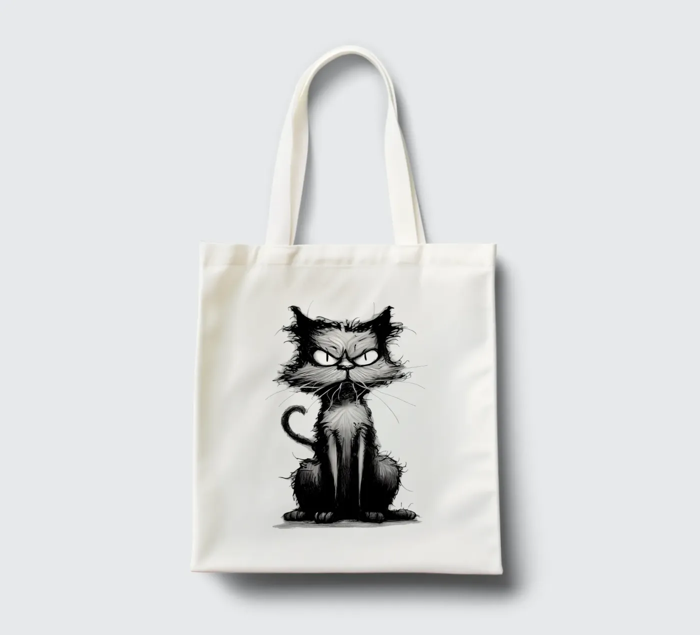 Grumpy Cat Jutebeutel von erdengut