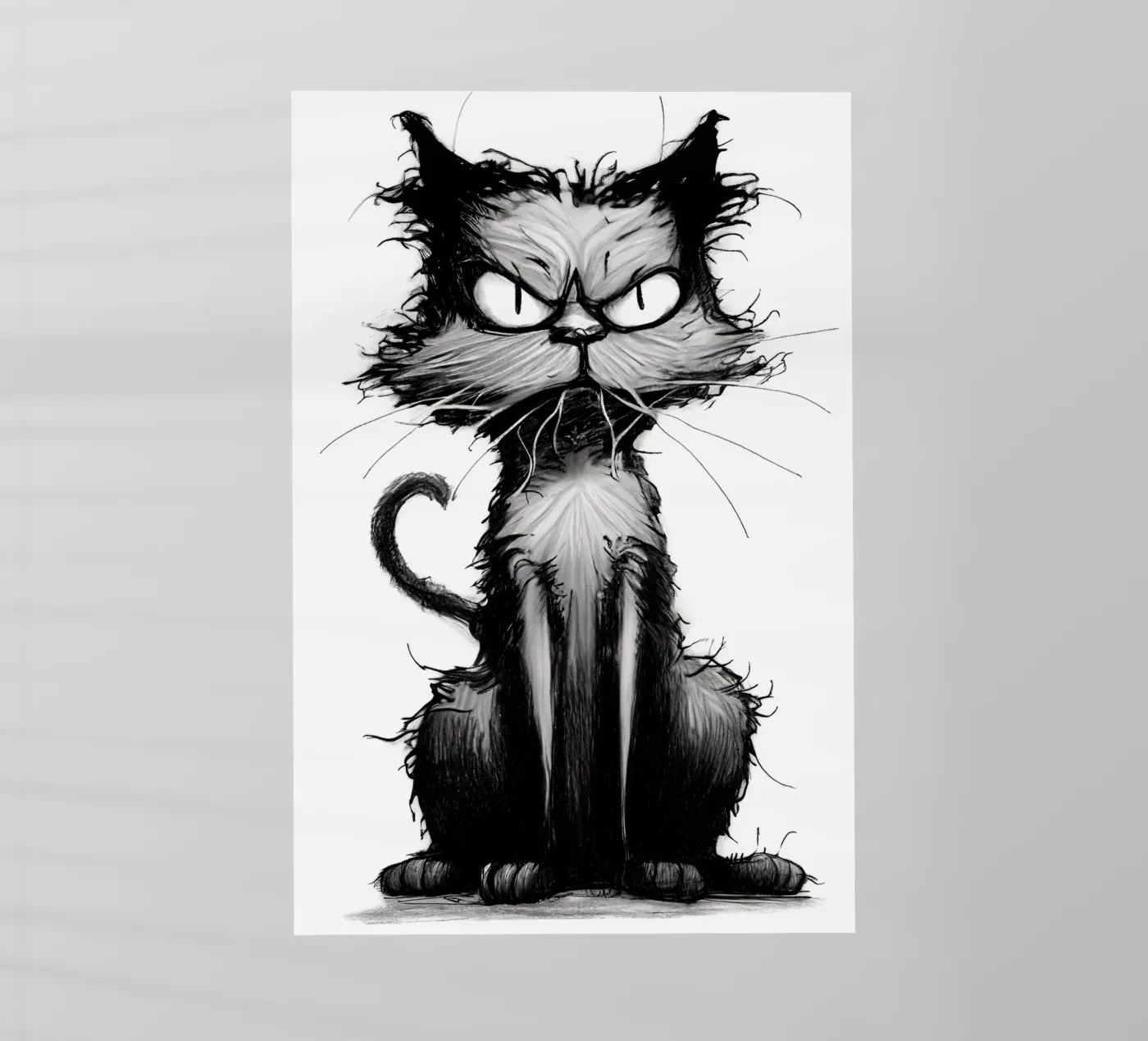 Grumpy Cat backlit folie van erdengut