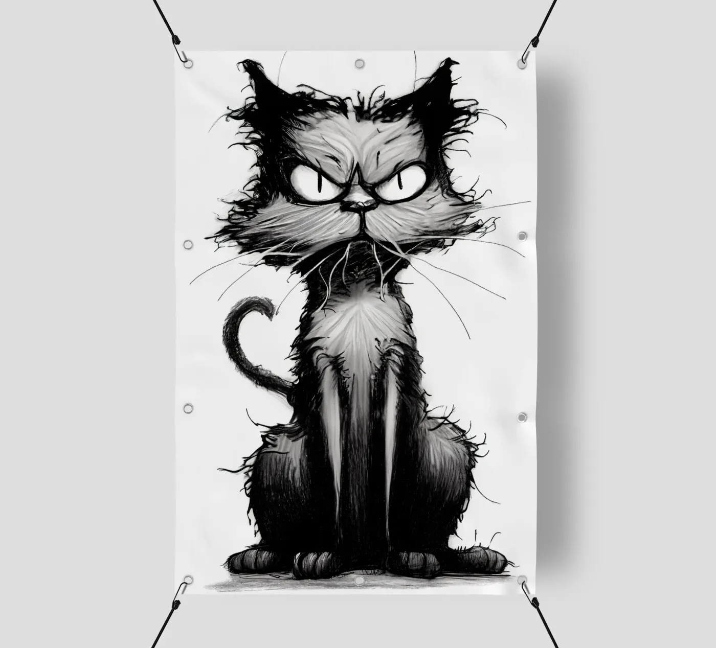 Grumpy Cat PVC Plane von erdengut