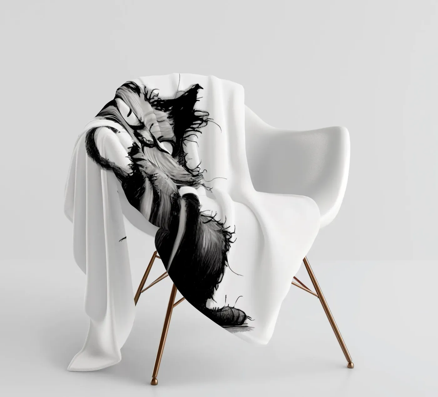Grumpy Cat coperta in pile da erdengut