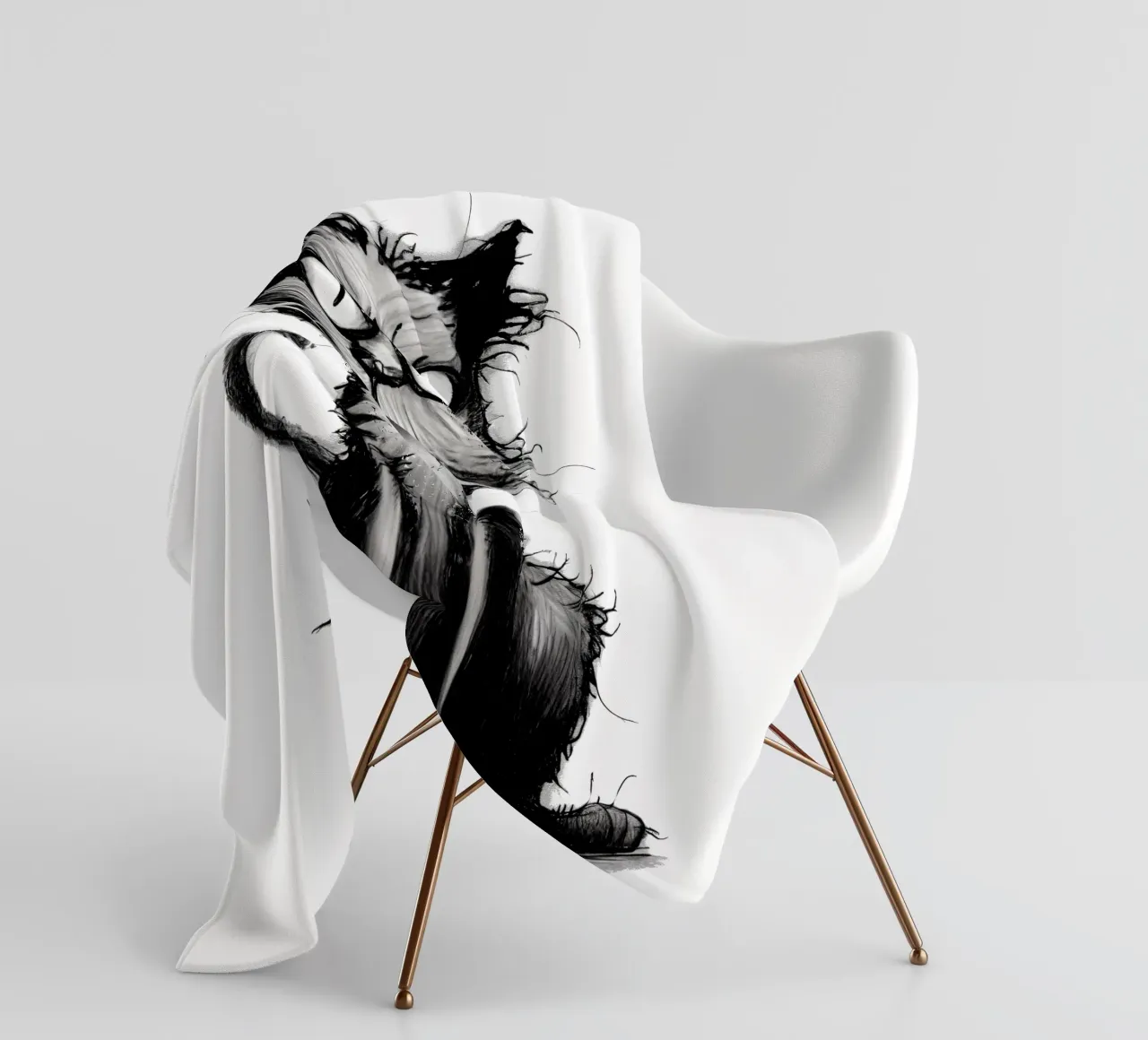 Grumpy Cat Fleecedecke von erdengut