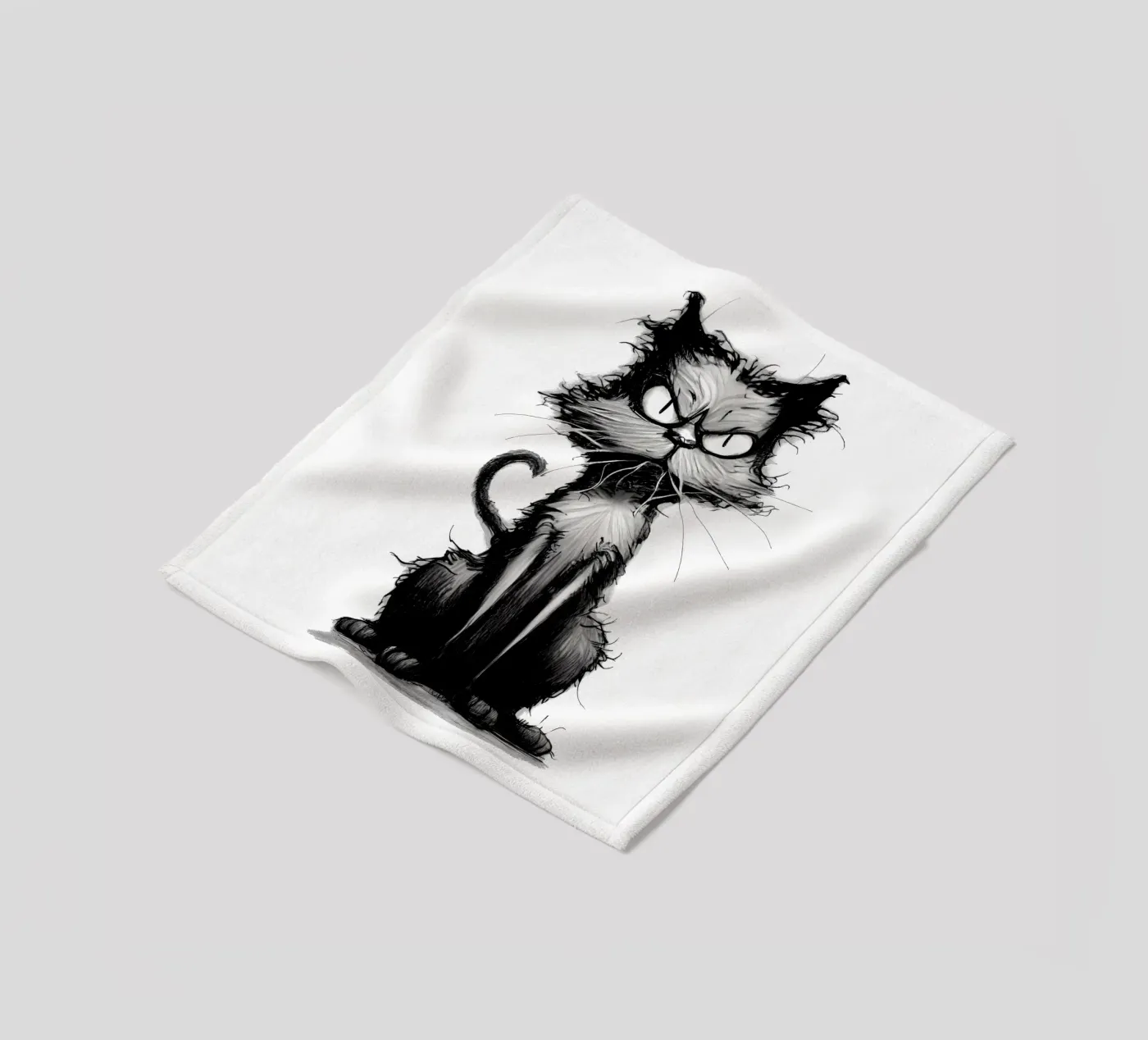 Grumpy Cat coperta in pile da erdengut