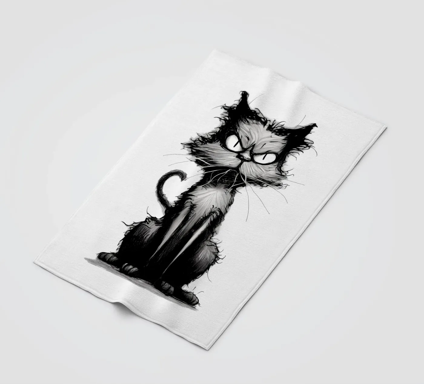 Grumpy Cat coperta in pile da erdengut