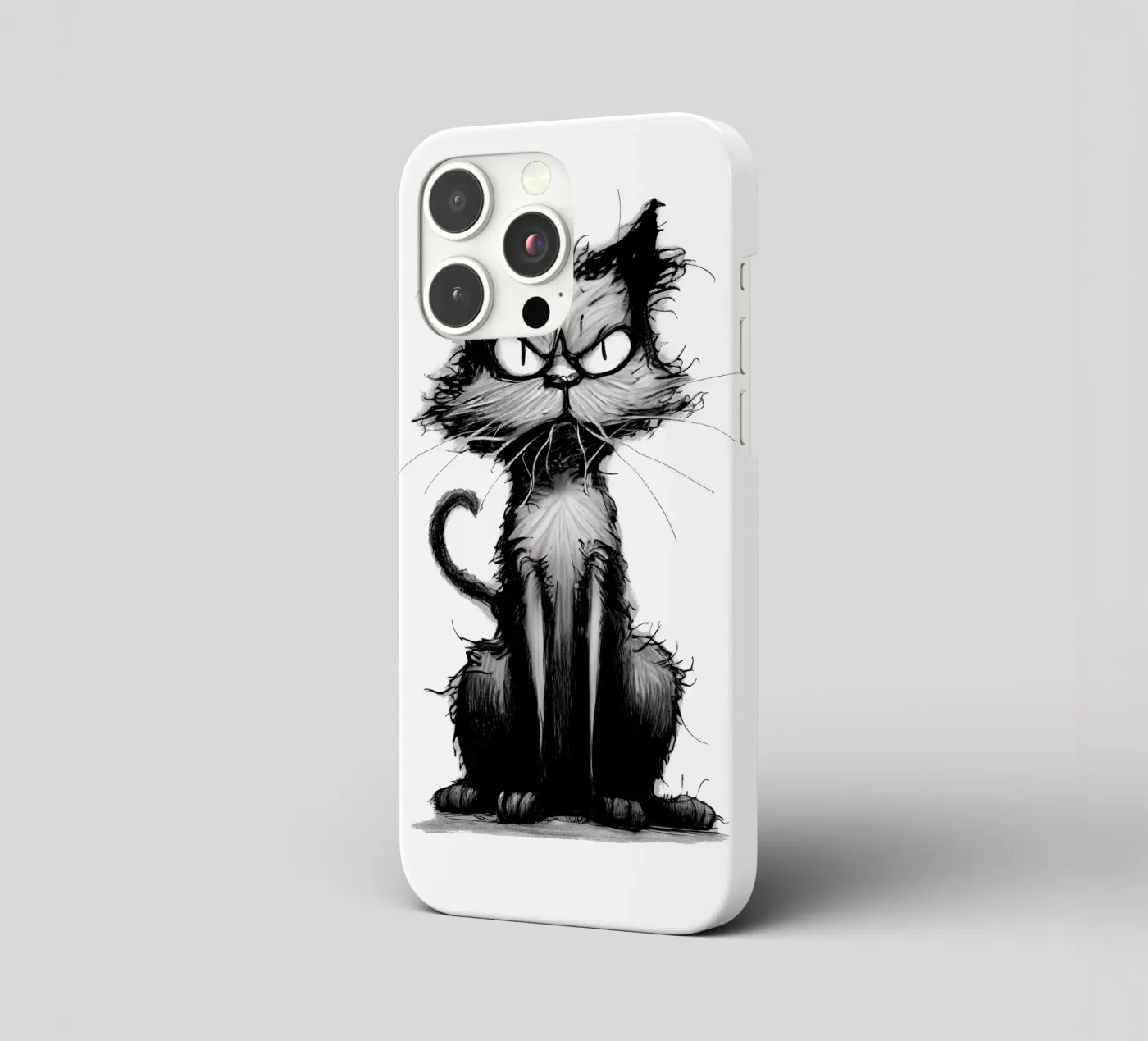Grumpy Cat iphone case by erdengut