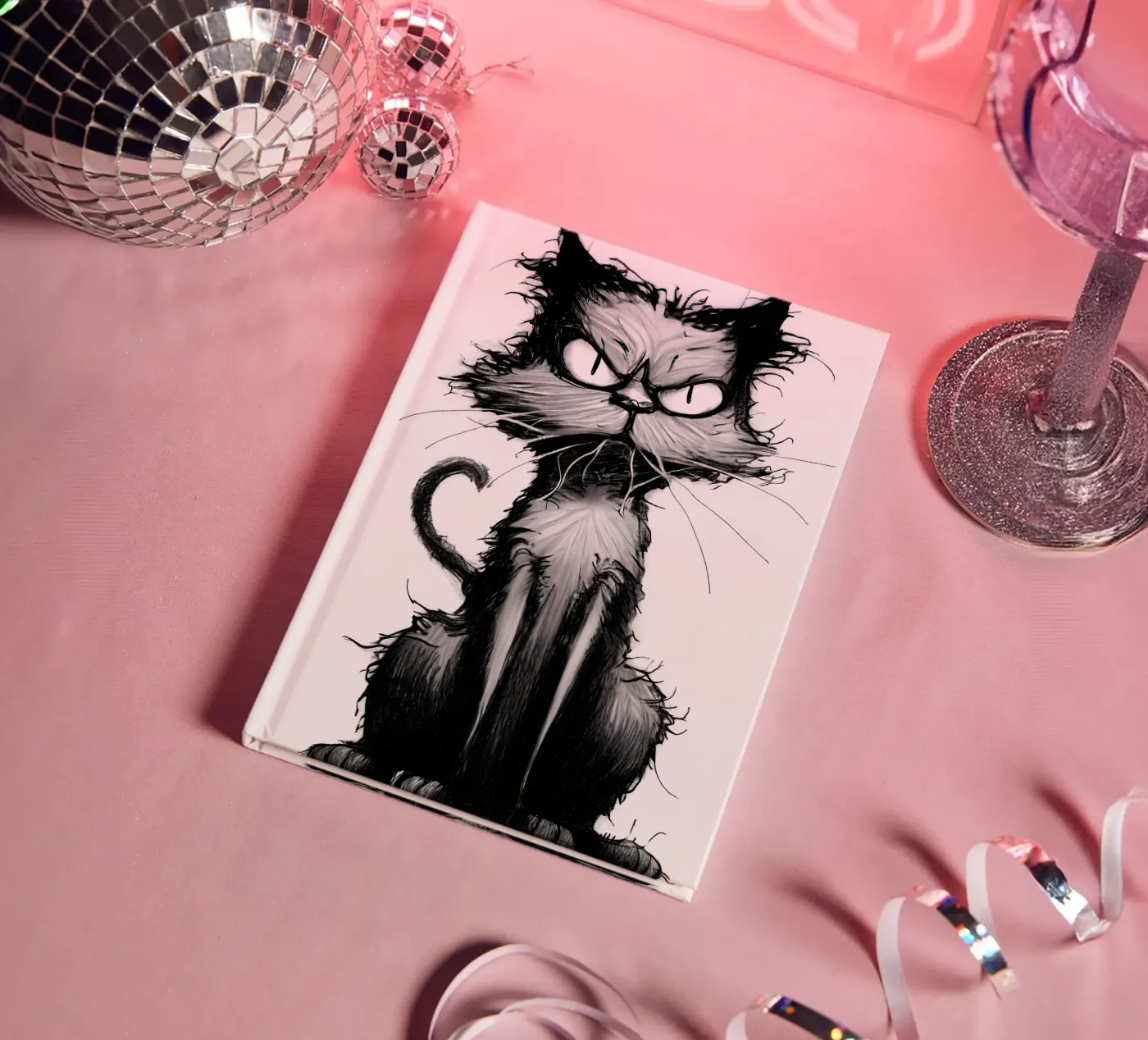 Gatto brontolone quaderno da erdengut