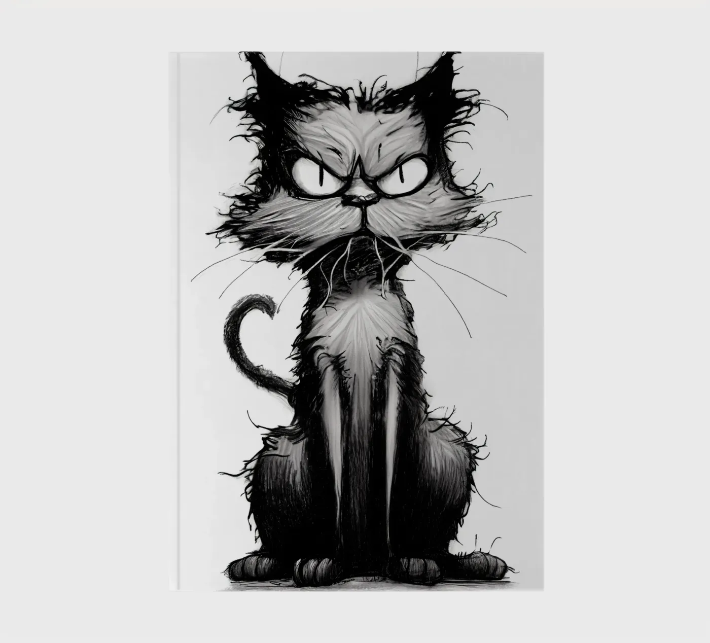 Gatto brontolone quaderno da erdengut