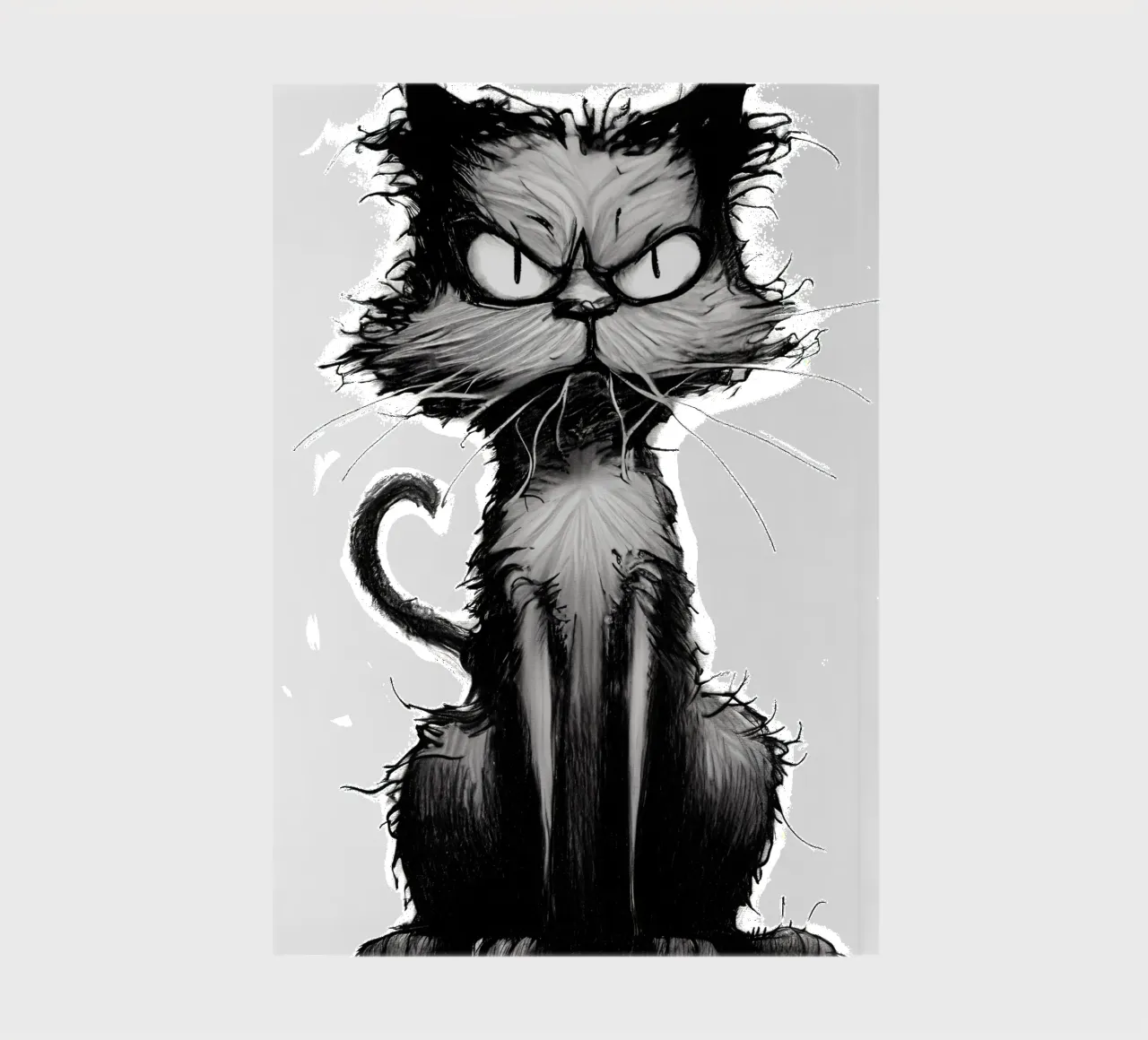 Grumpy Cat notebook by erdengut