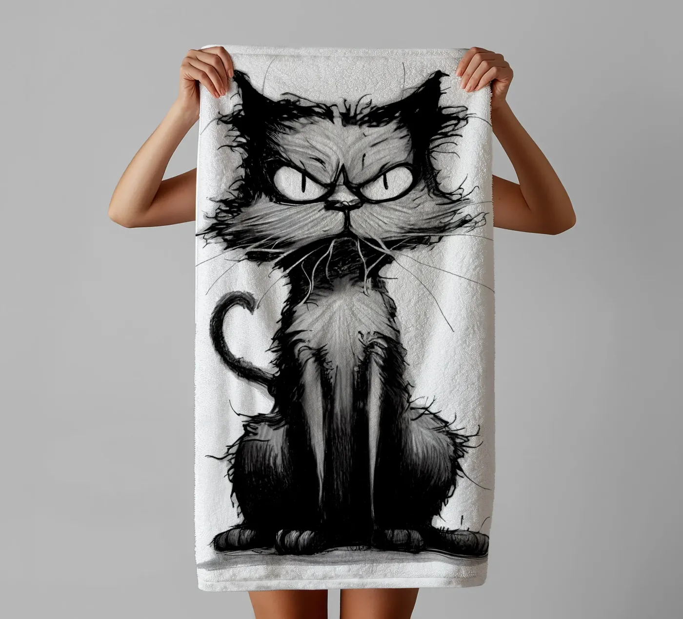 Grumpy Cat asciugamano da bagno da erdengut