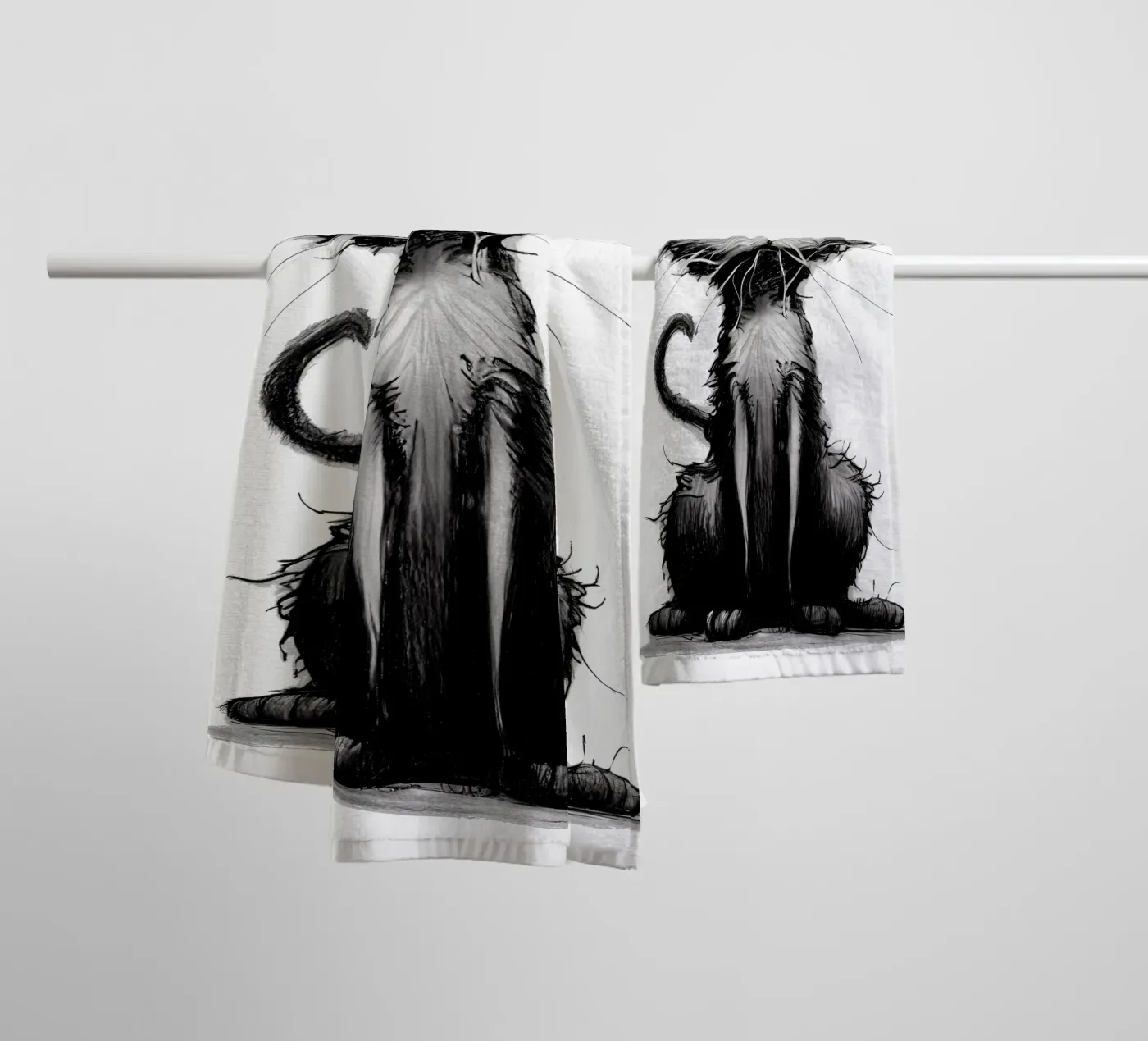 Grumpy Cat asciugamano da bagno da erdengut