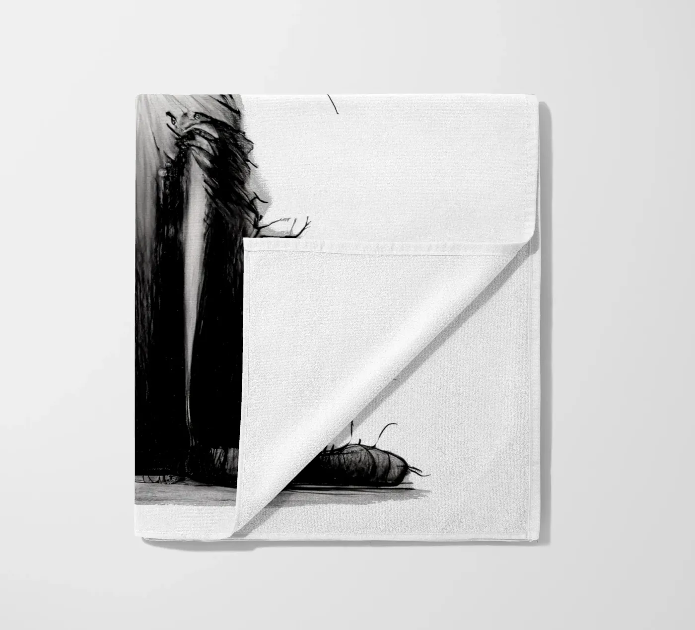 Grumpy Cat strandhanddoek van erdengut