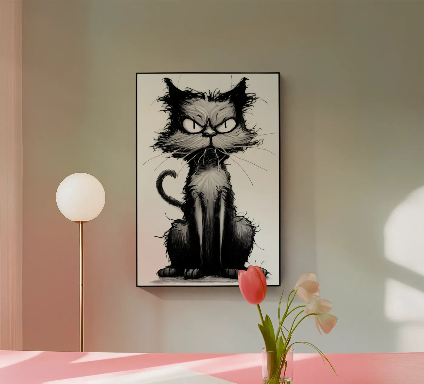 Grumpy Cat acrylic glass by erdengut