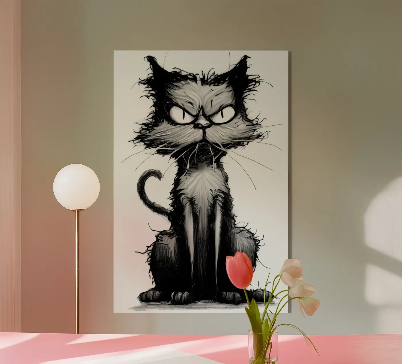Grumpy Cat acrylic glass by erdengut