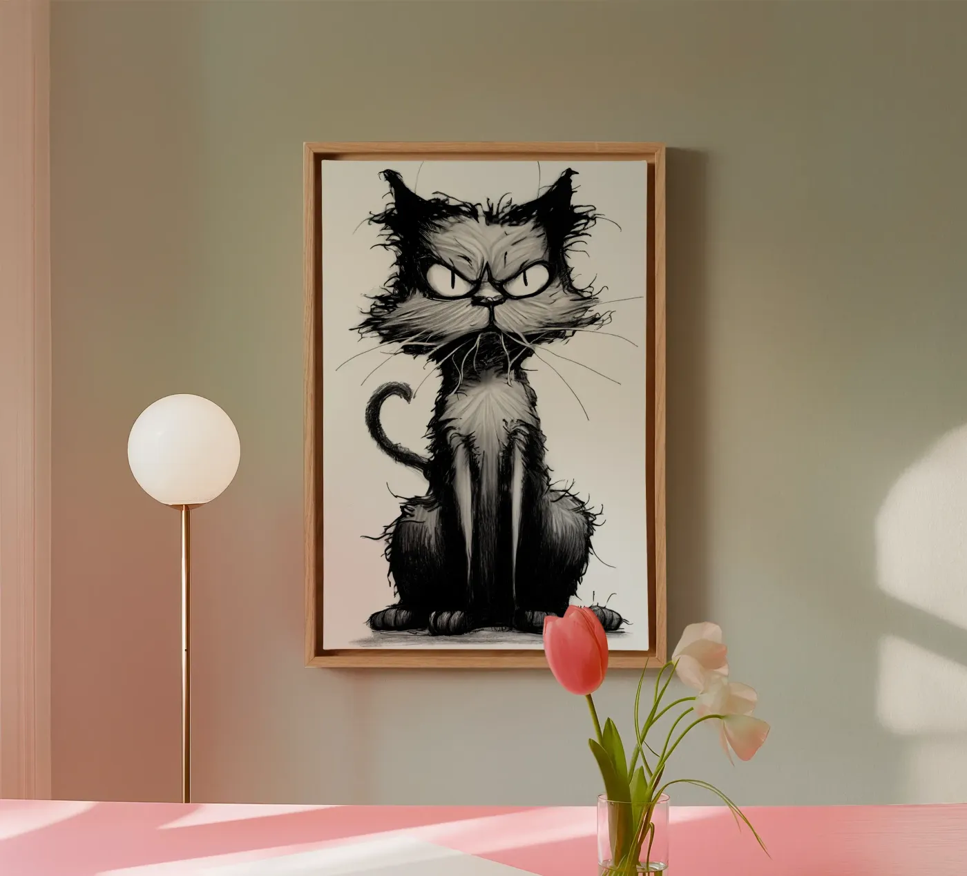 Grumpy Cat canvas by erdengut