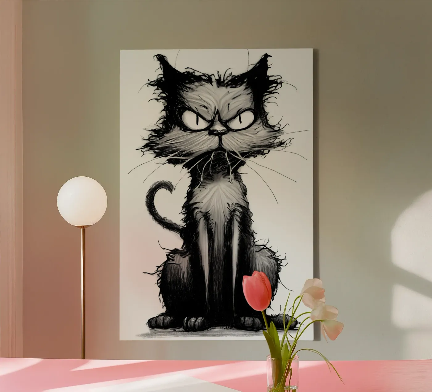 Grumpy Cat canvas by erdengut