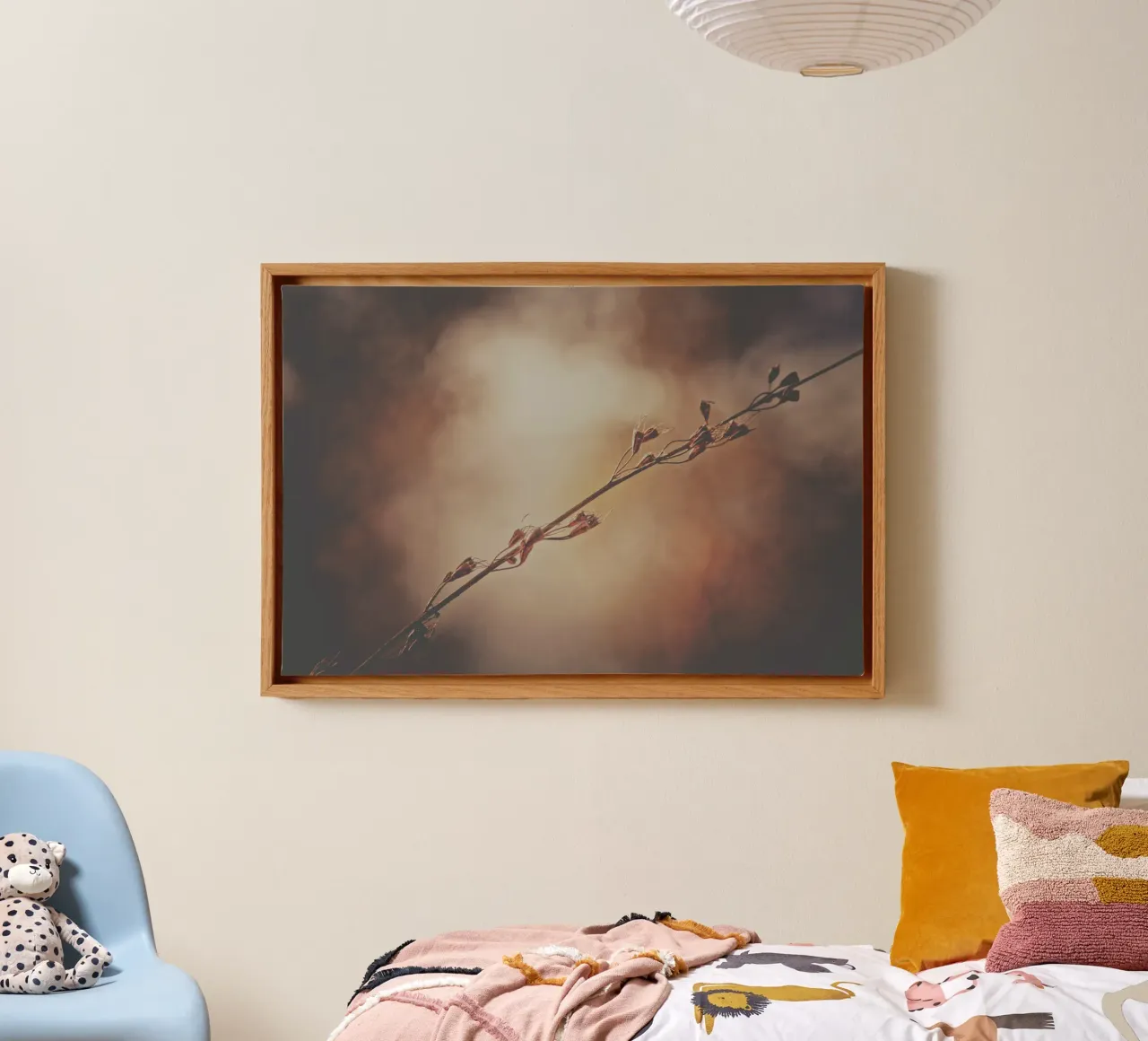 Muted Wilderness canvas with Floater frame by PhotoVibe Decor