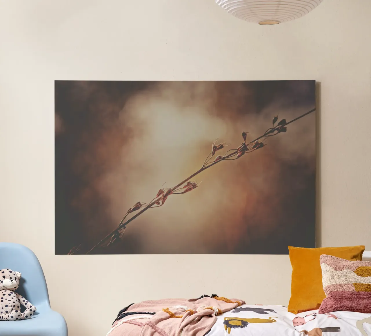 Muted Wilderness canvas with Floater frame by PhotoVibe Decor
