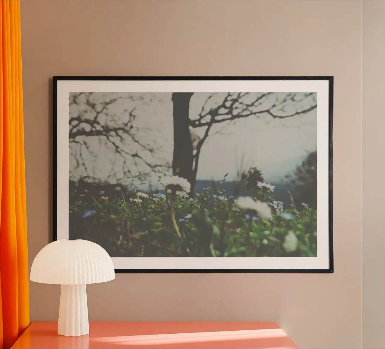 La natura selvaggia e silenziosa poster da PhotoVibe Decor