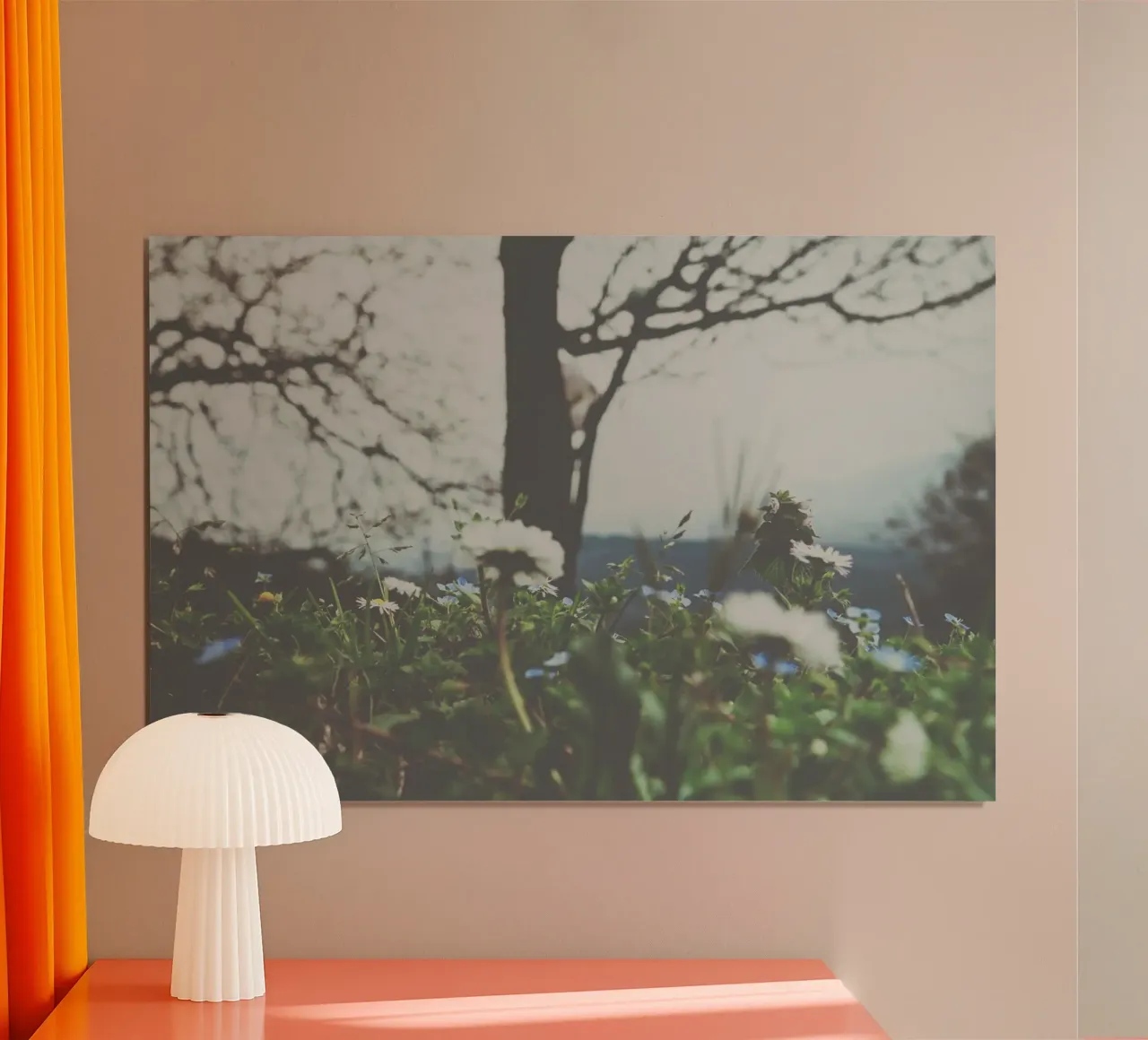 La natura selvaggia e silenziosa poster da PhotoVibe Decor
