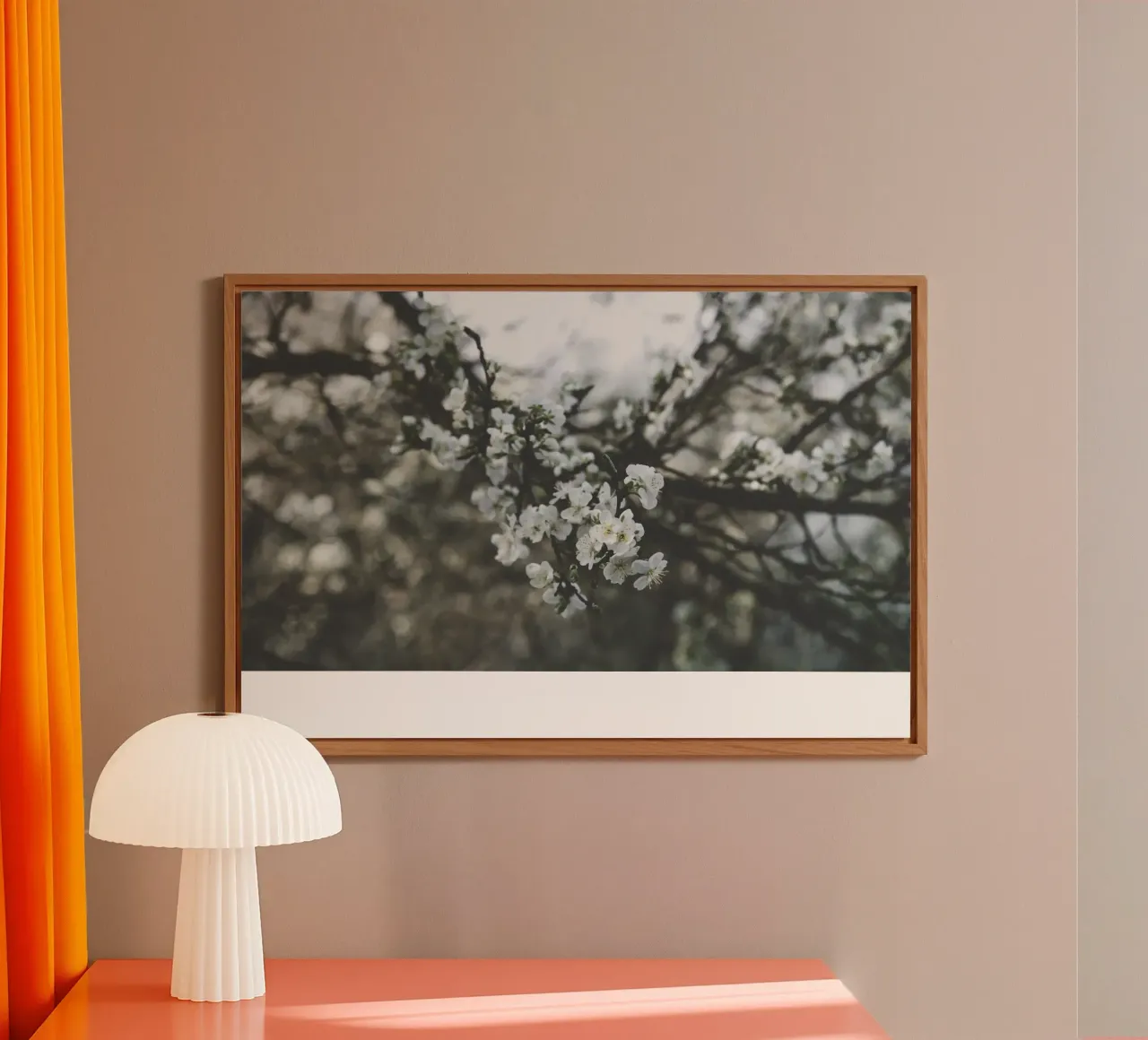 Fiori tenui alluminio dibond da PhotoVibe Decor