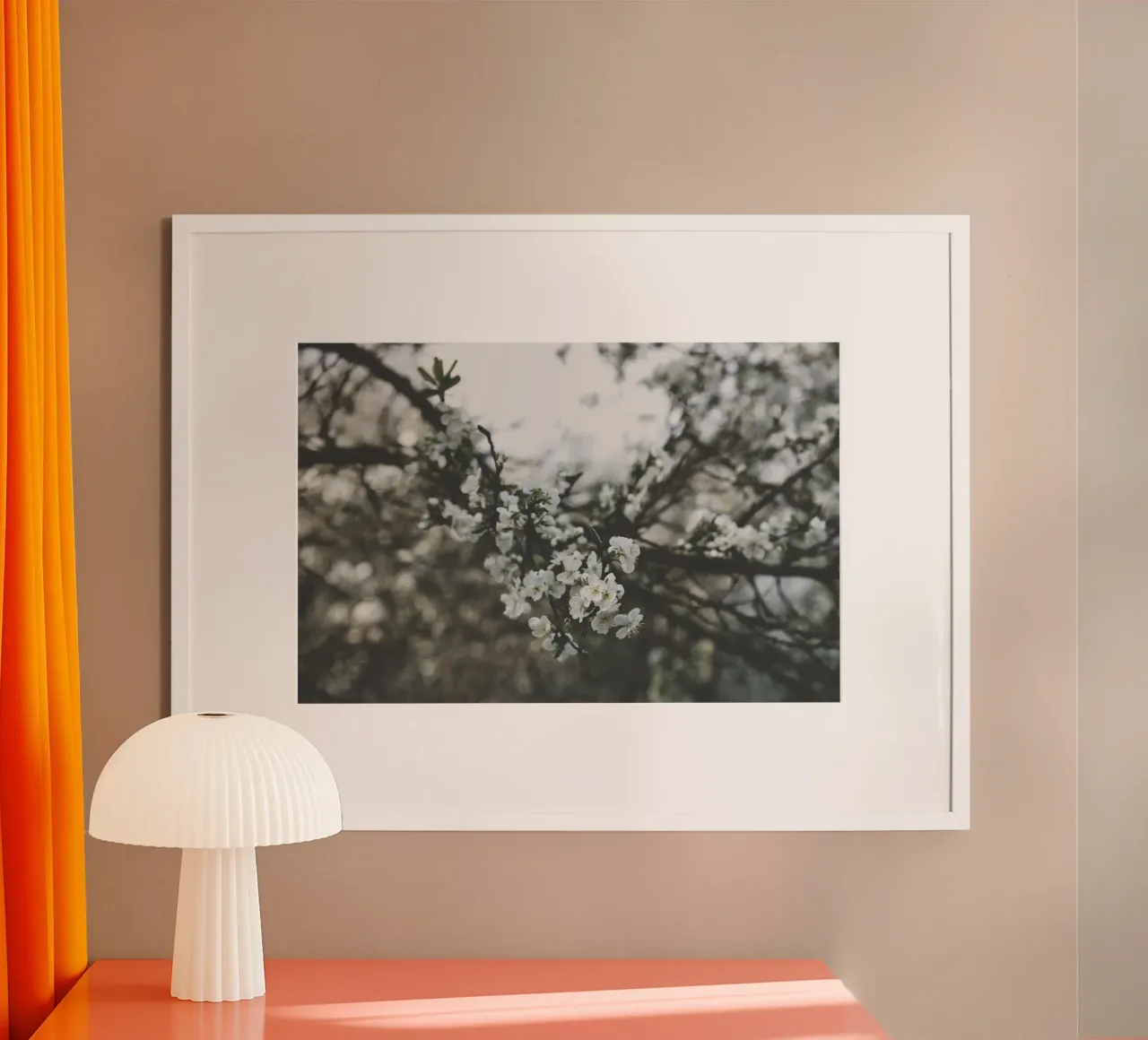 Fiori tenui carta hahnemühle da PhotoVibe Decor
