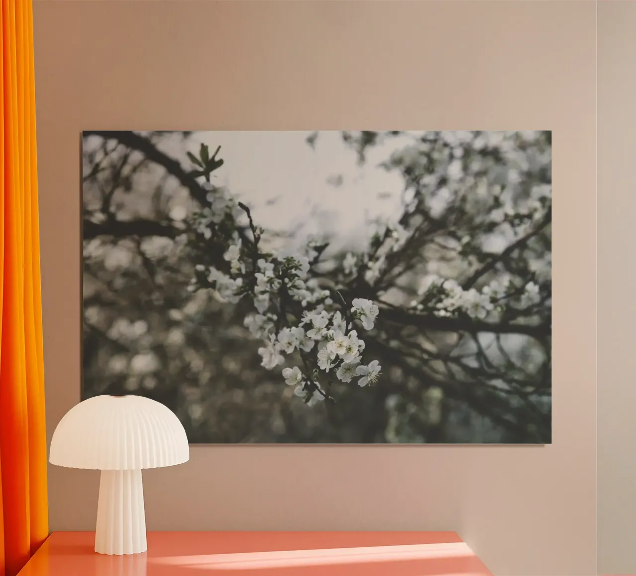 Fiori tenui carta hahnemühle da PhotoVibe Decor