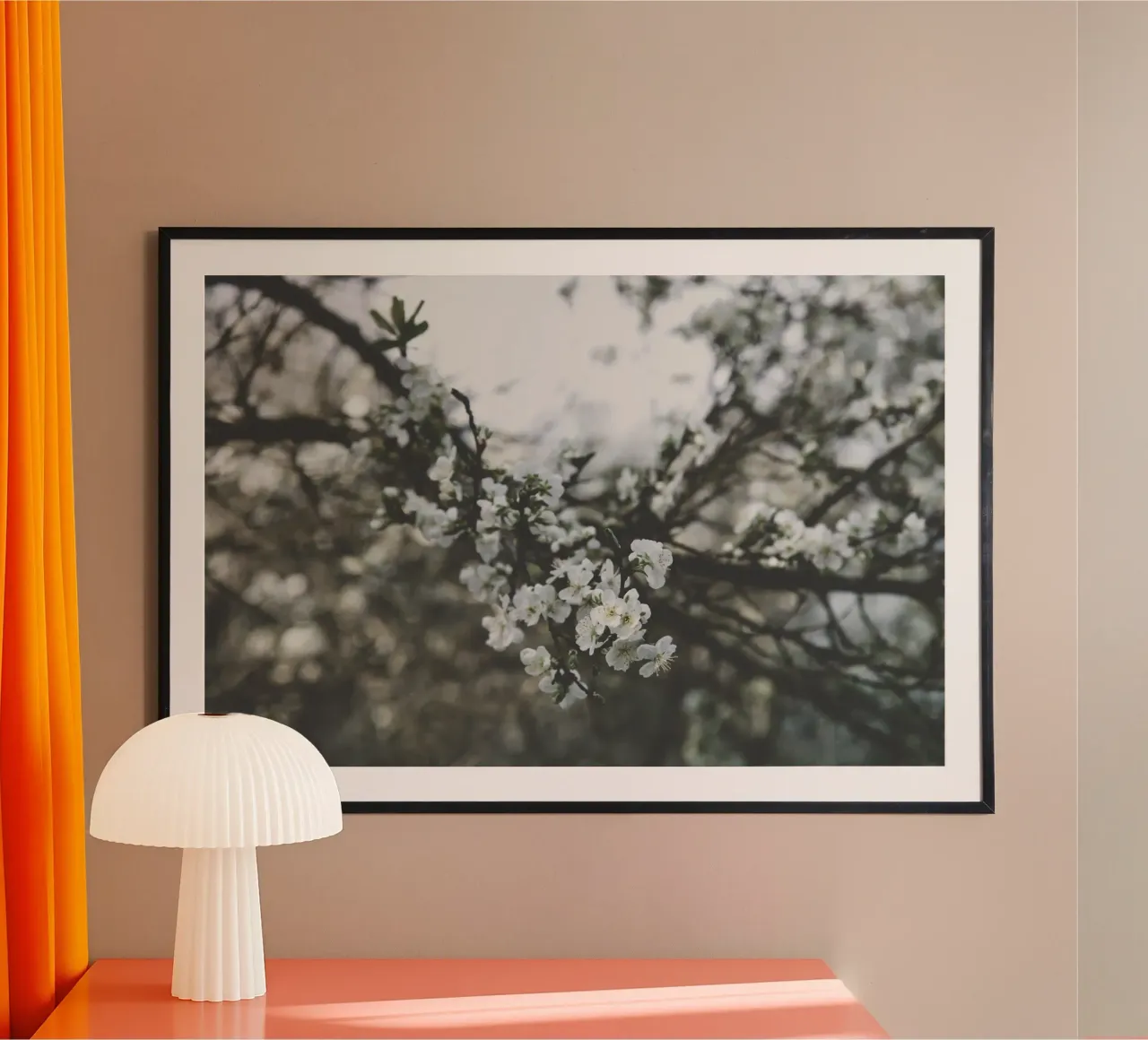 Fiori tenui carta hahnemühle da PhotoVibe Decor