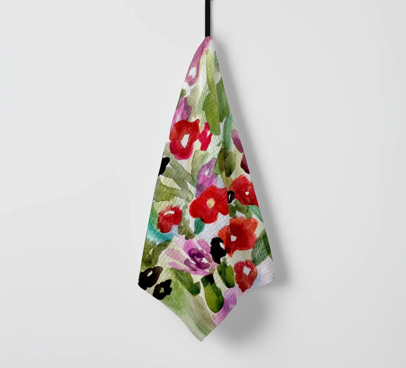 Simplicity tea towel by Silvaya