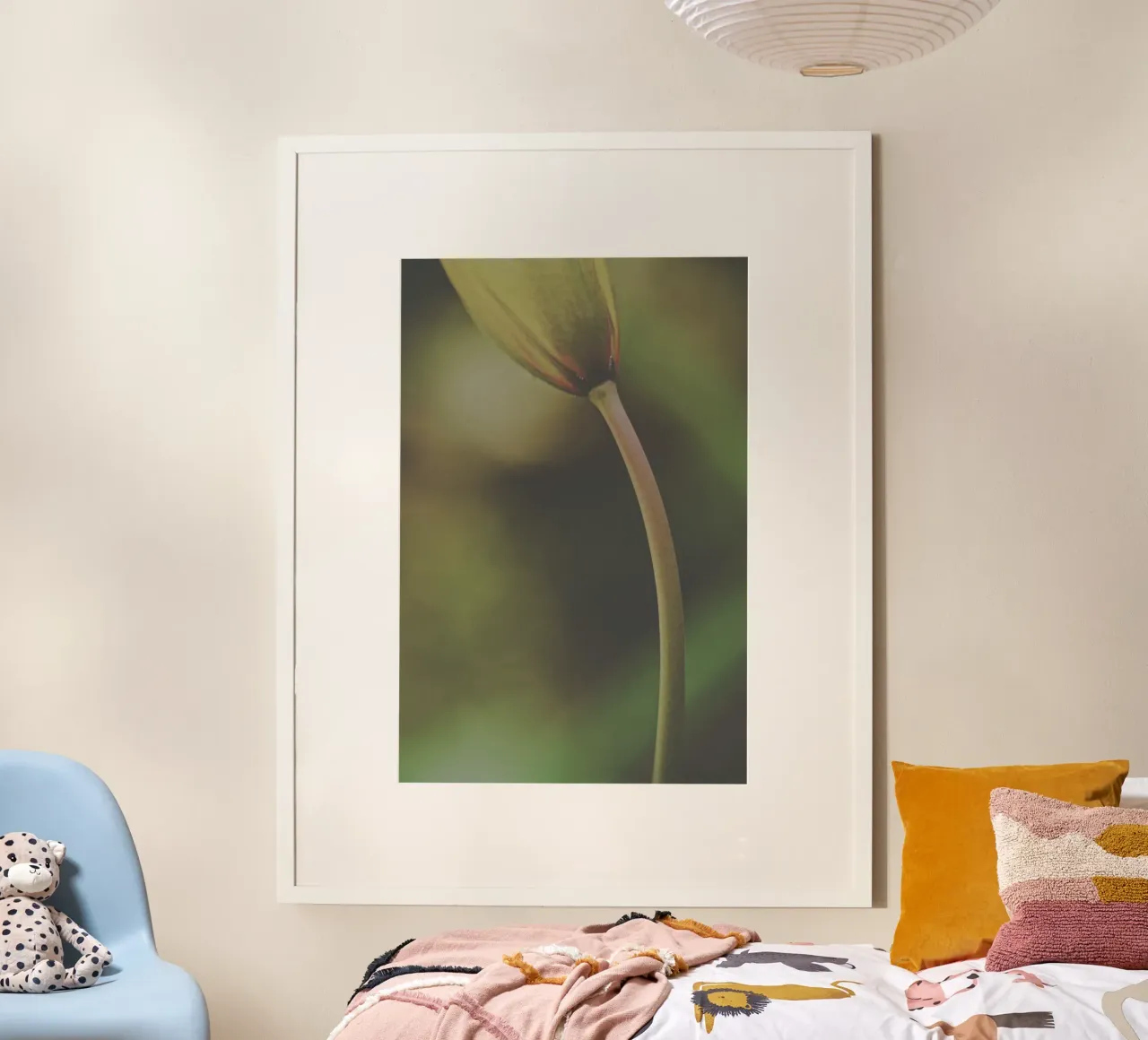 Fiori tenui poster da PhotoVibe Decor