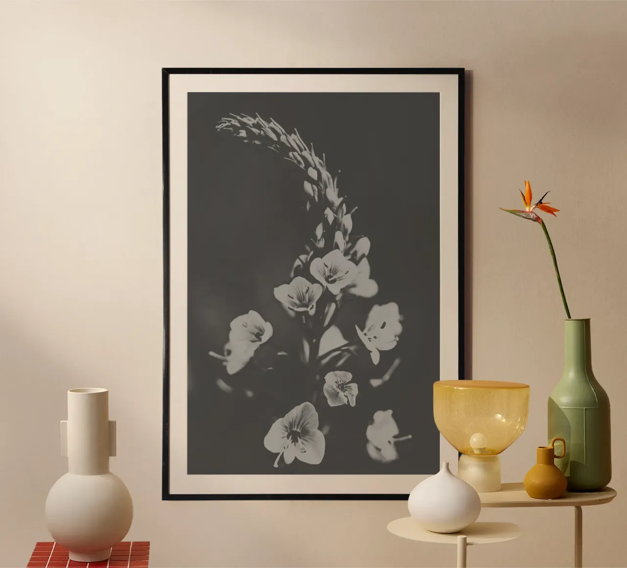 Fiori tenui poster da PhotoVibe Decor