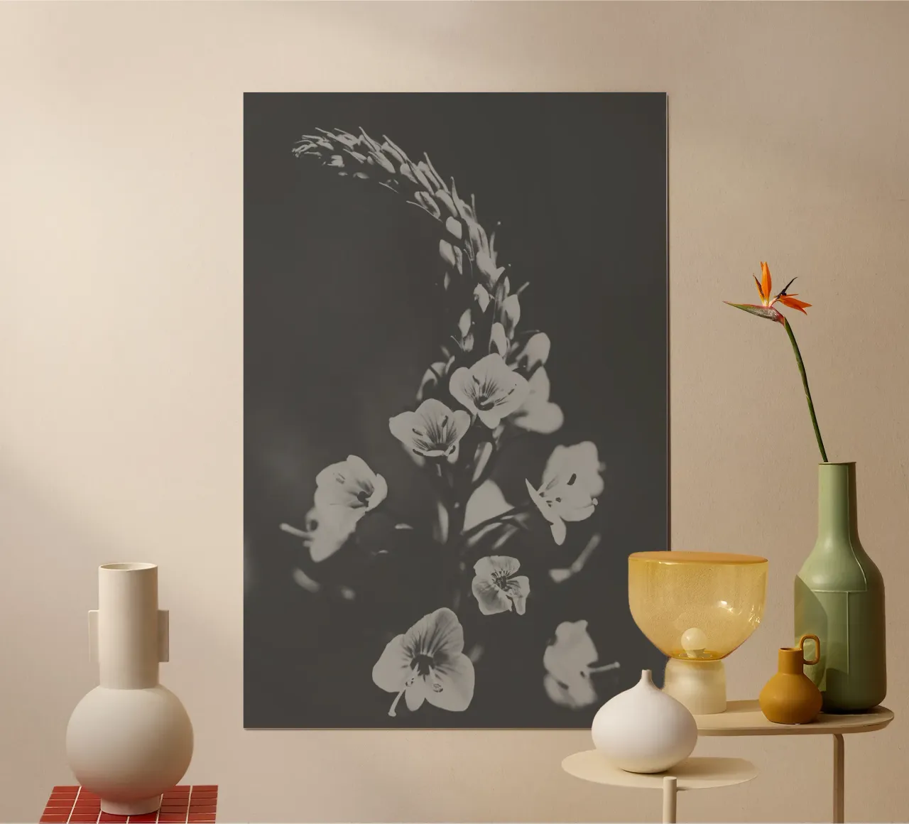 Fiori tenui poster da PhotoVibe Decor