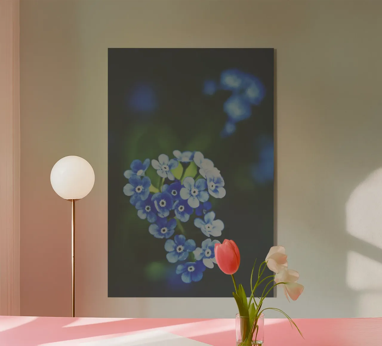 Fiori tenui plexiglass da PhotoVibe Decor