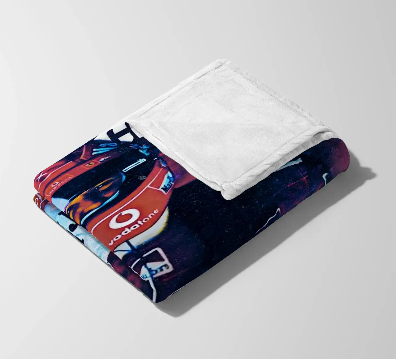 Michael Schumacher coperta in pile da Low poly art