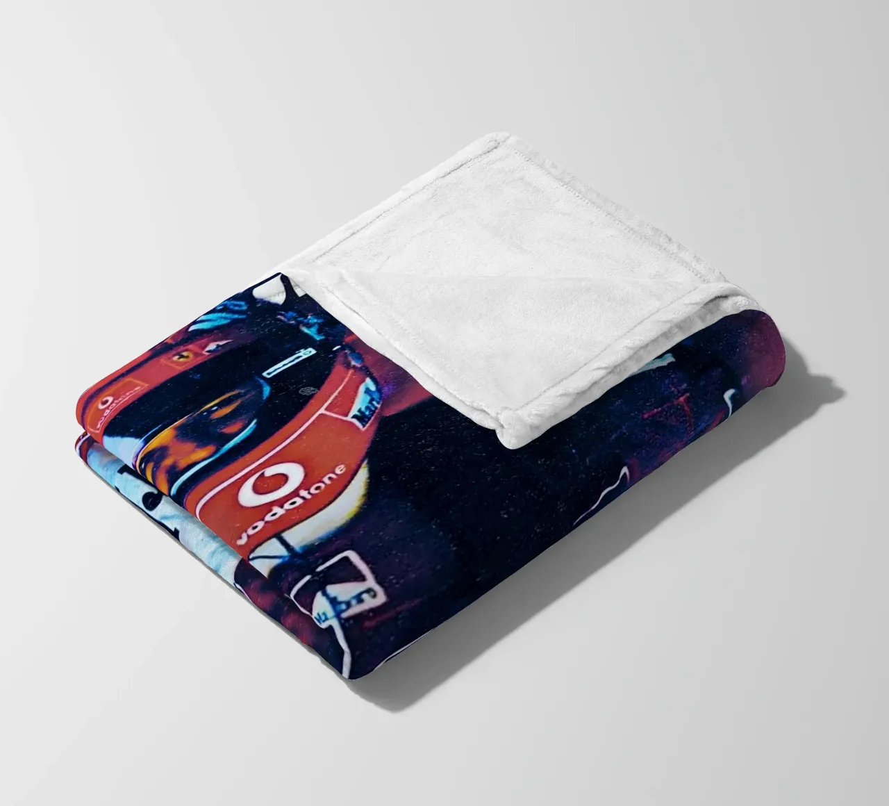 Michael Schumacher coperta in pile da Low poly art