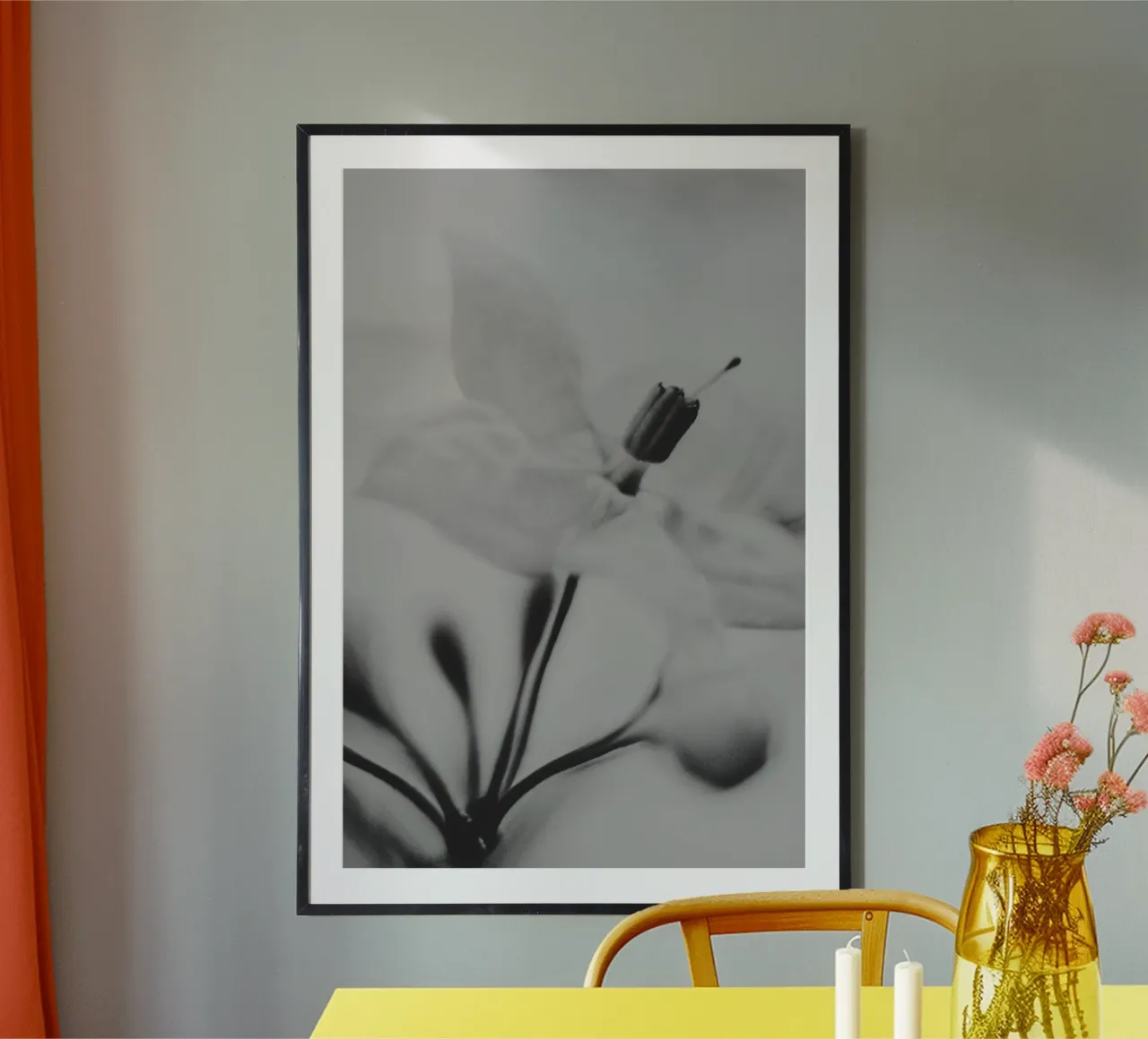 Fiori tenui poster da PhotoVibe Decor