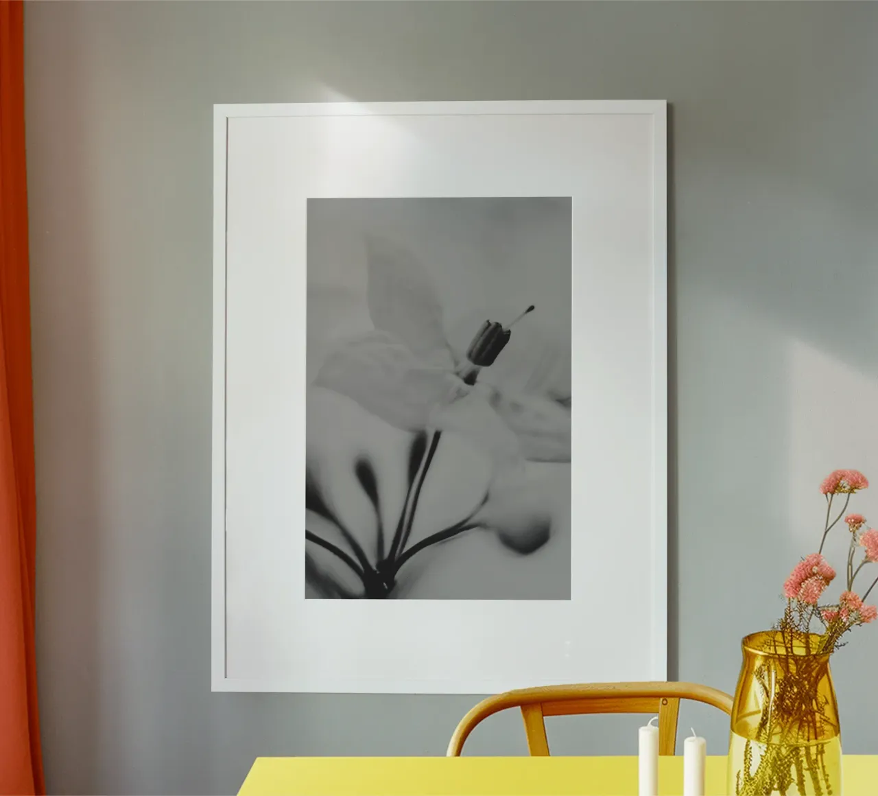 Fiori tenui poster da PhotoVibe Decor