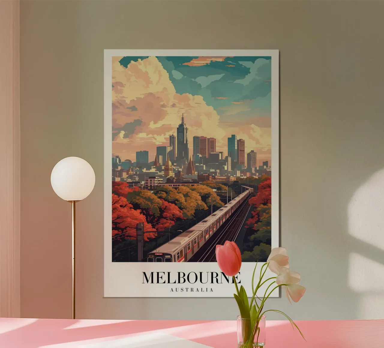 Francoforte Germania Skyline - Fiume Meno e Ponti Art. carta hahnemühle da homdeco