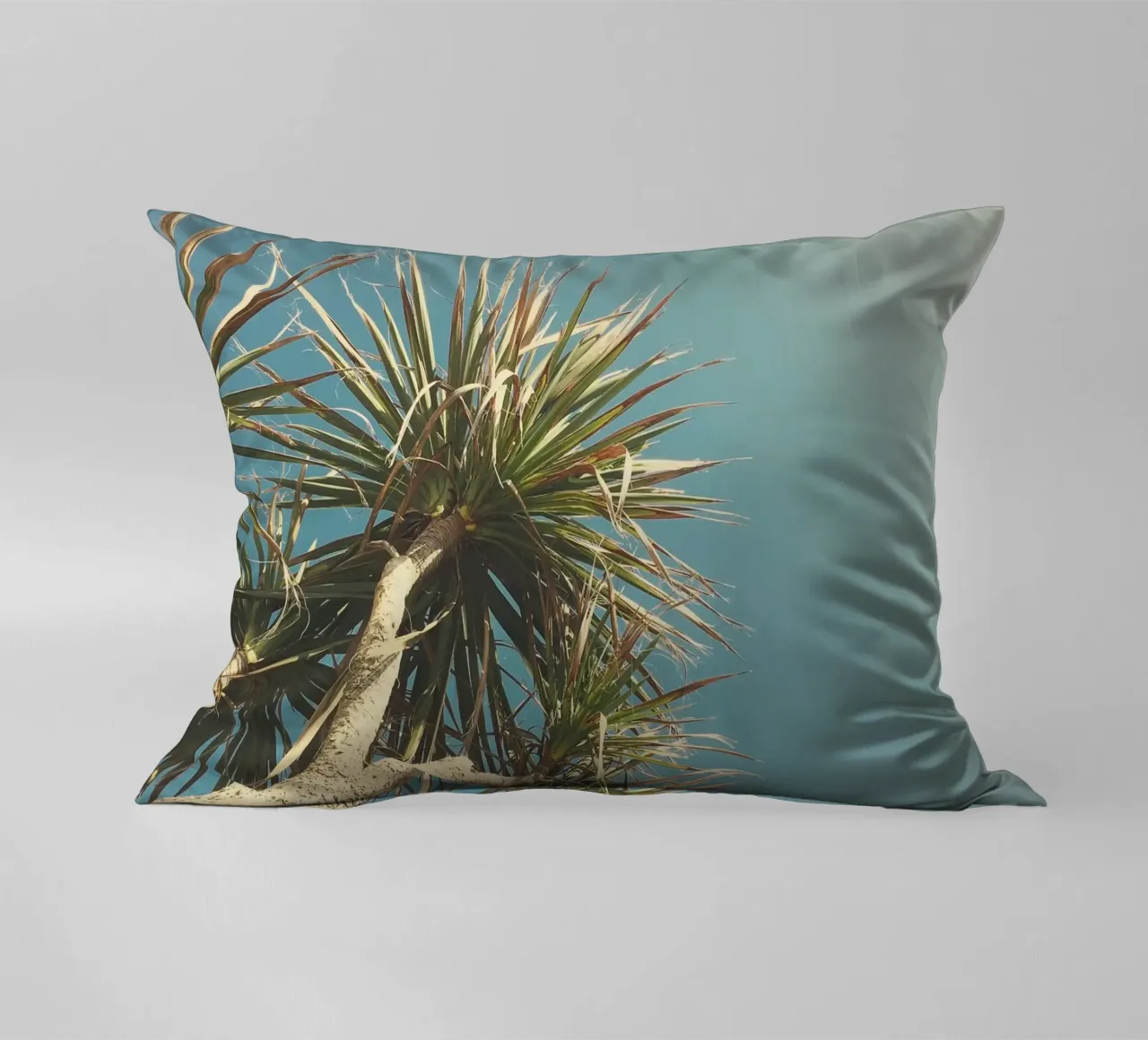 Spring Palm decorative cushion by Cassia Beck Photography