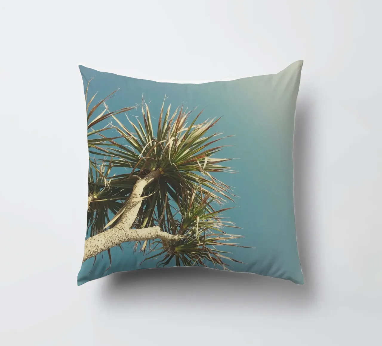 Spring Palm decorative cushion by Cassia Beck Photography
