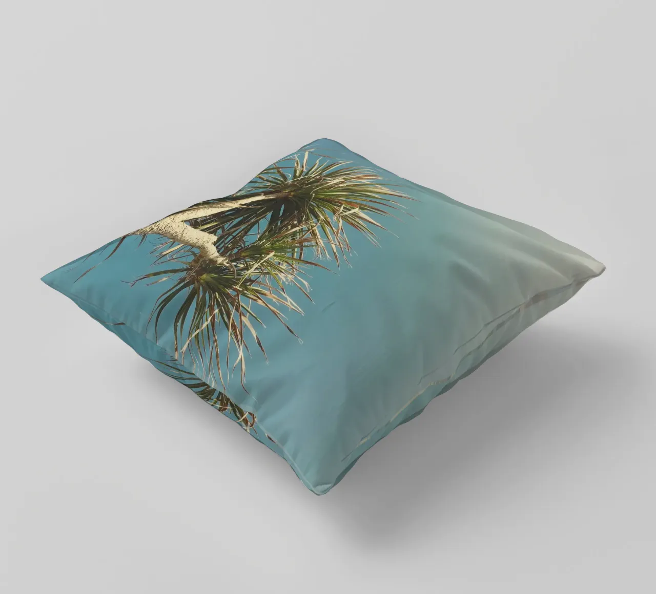 Spring Palm decorative cushion by Cassia Beck Photography