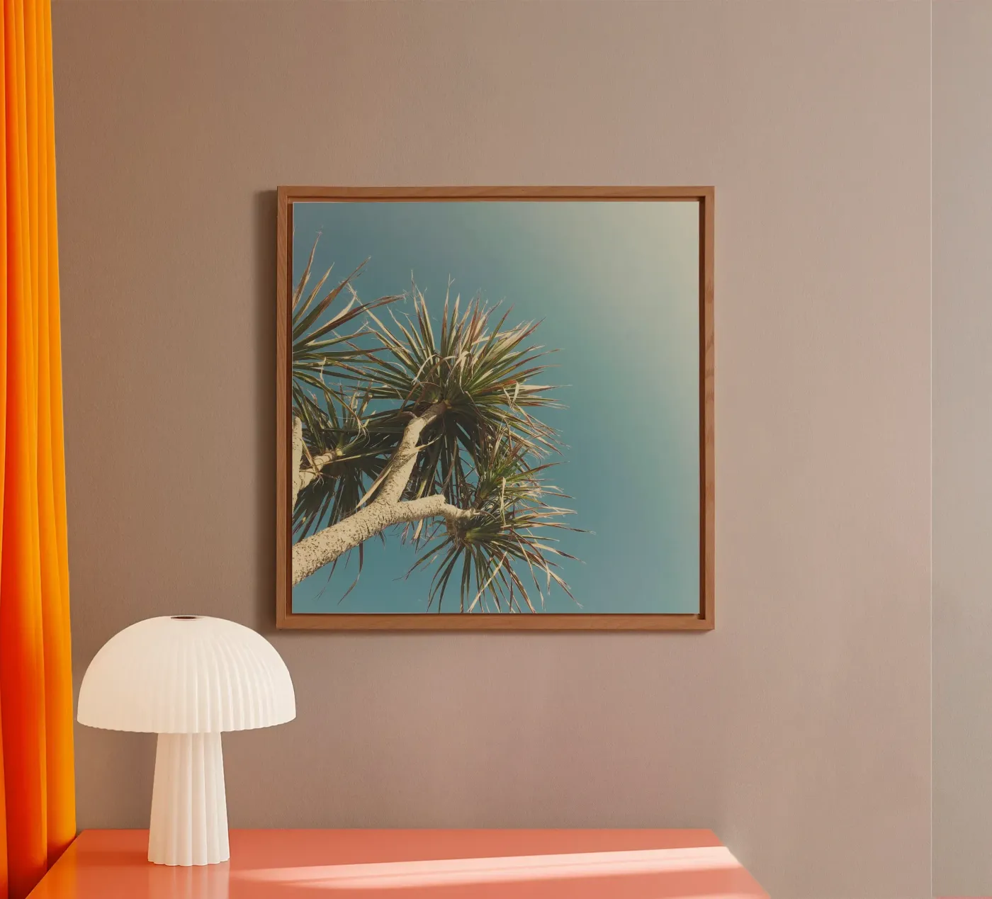 Spring Palm forex plate by Cassia Beck Photography