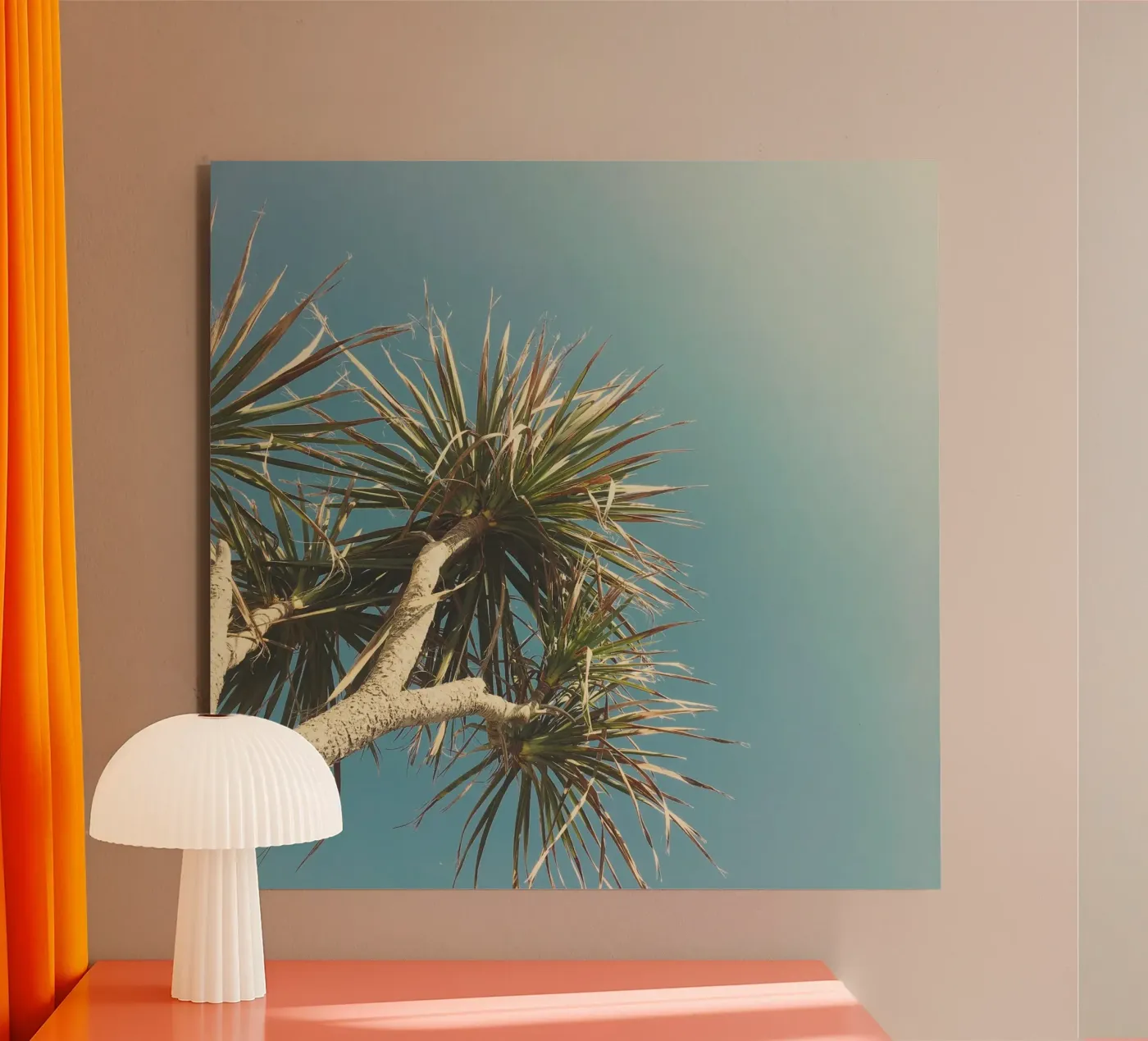 Spring Palm forex plate by Cassia Beck Photography